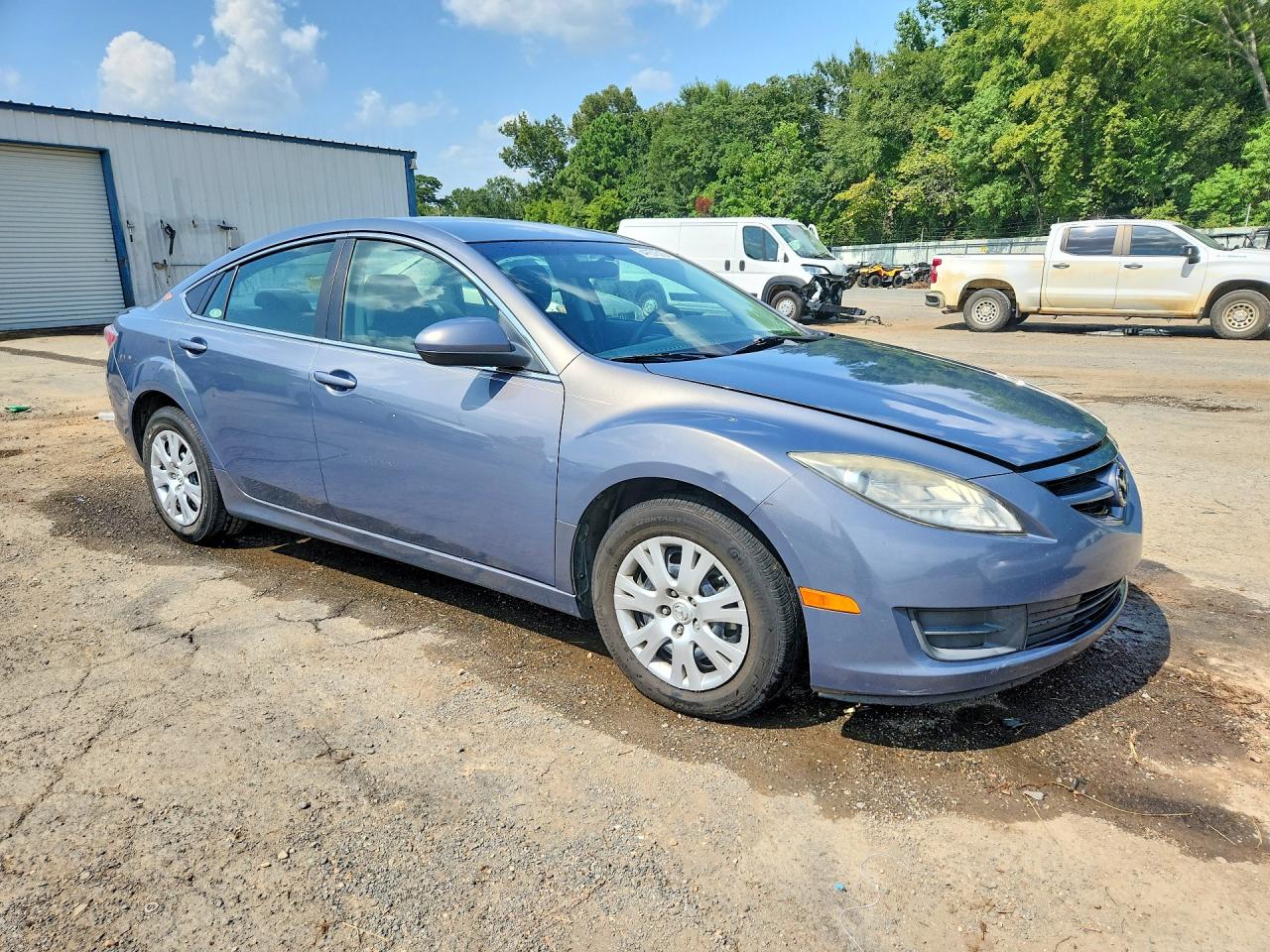 2010 Mazda 6 I Gray vin: 1YVHZ8BH7A5M01148