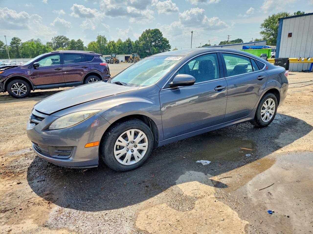 2010 Mazda 6 I Серый vin: 1YVHZ8BH7A5M01148