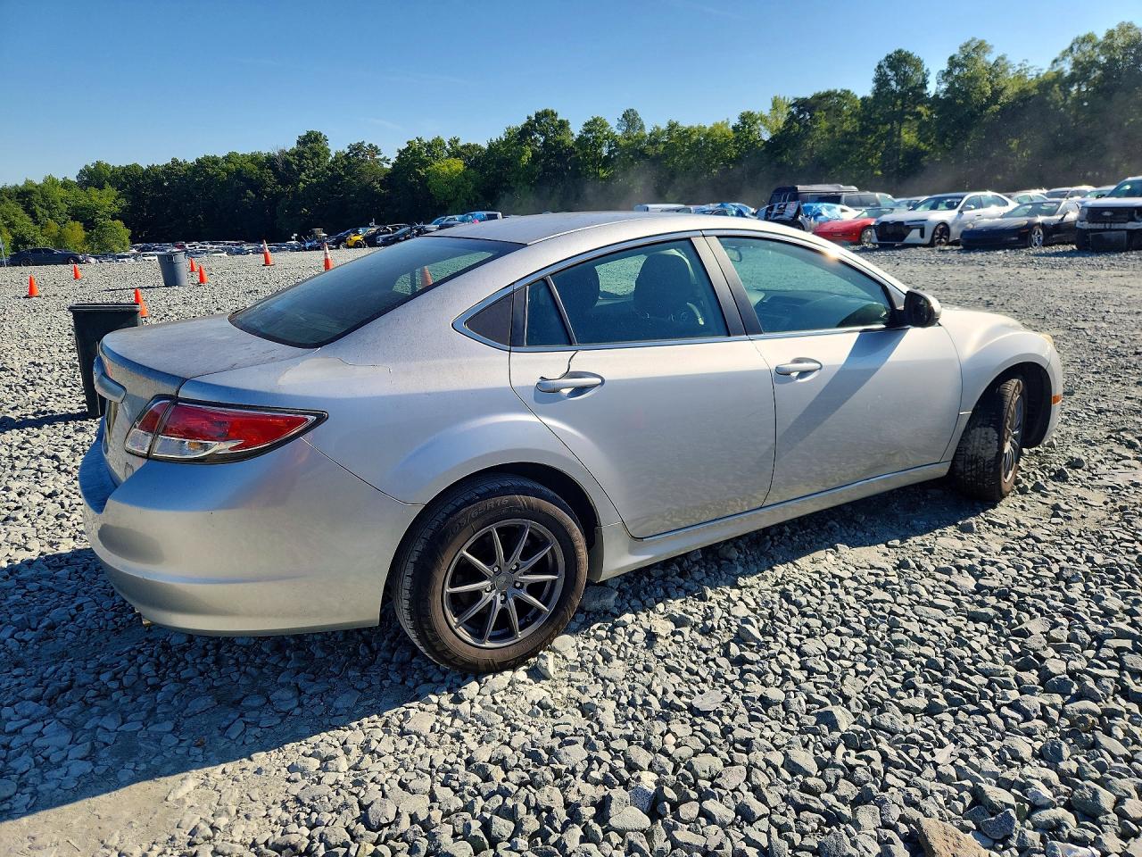 2010 Mazda 6 I Silver vin: 1YVHZ8BH7A5M03661