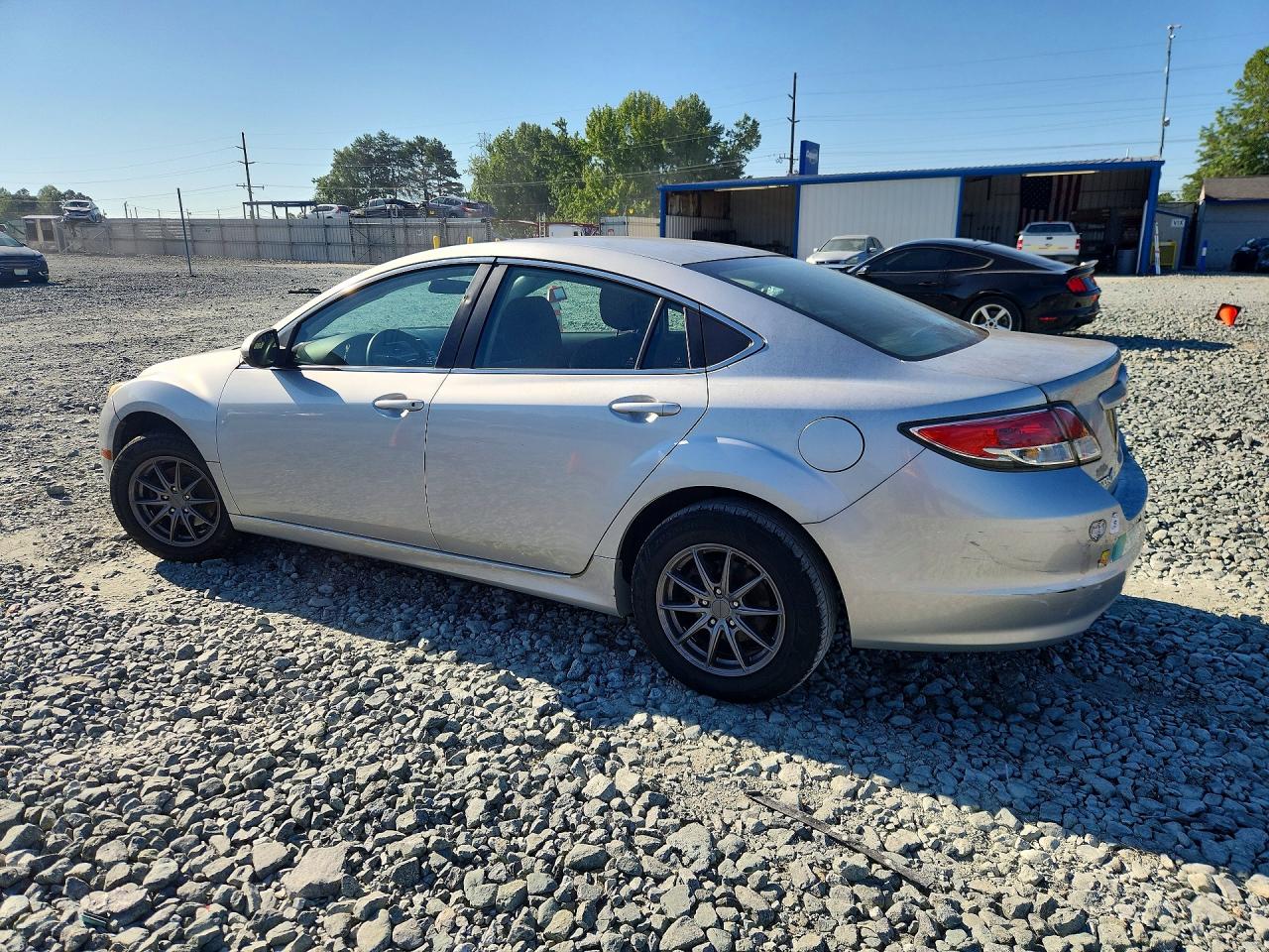 2010 Mazda 6 I Silver vin: 1YVHZ8BH7A5M03661