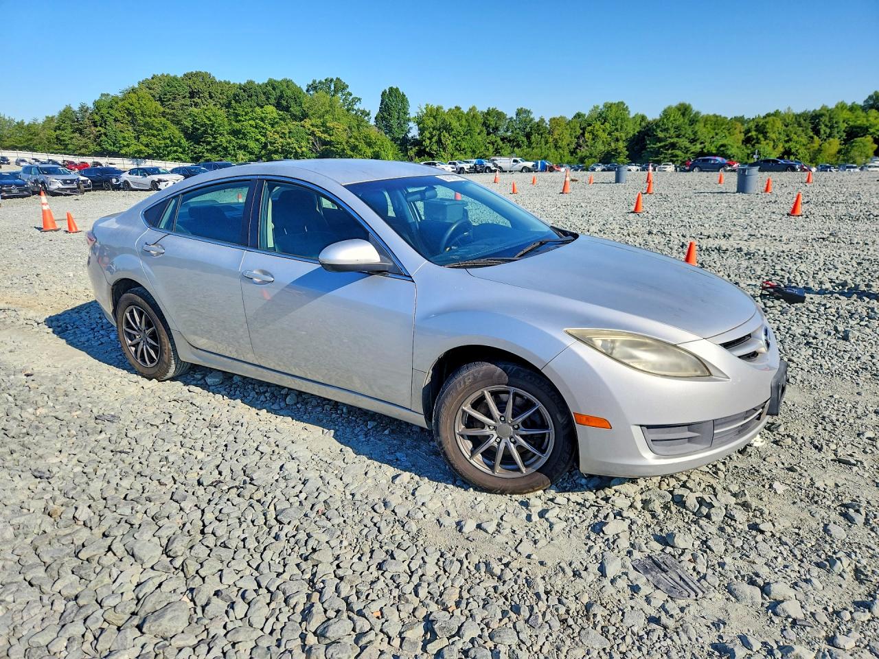 2010 Mazda 6 I Silver vin: 1YVHZ8BH7A5M03661