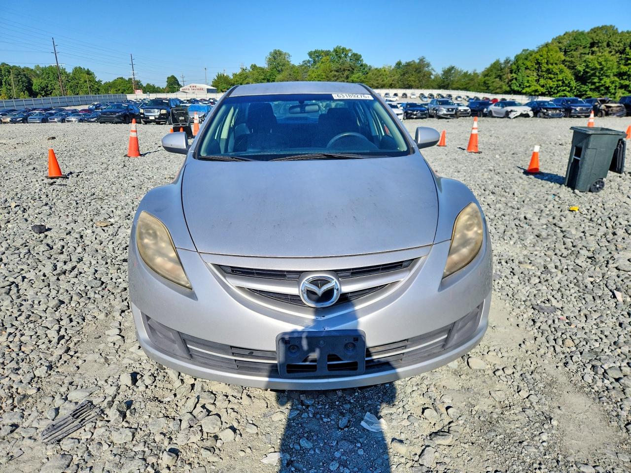 2010 Mazda 6 I Silver vin: 1YVHZ8BH7A5M03661