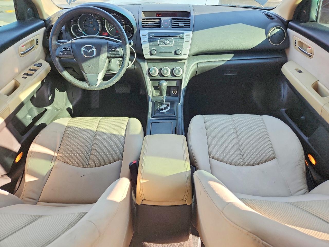 2011 Mazda 6 I Черный vin: 1YVHZ8BH7B5M00082