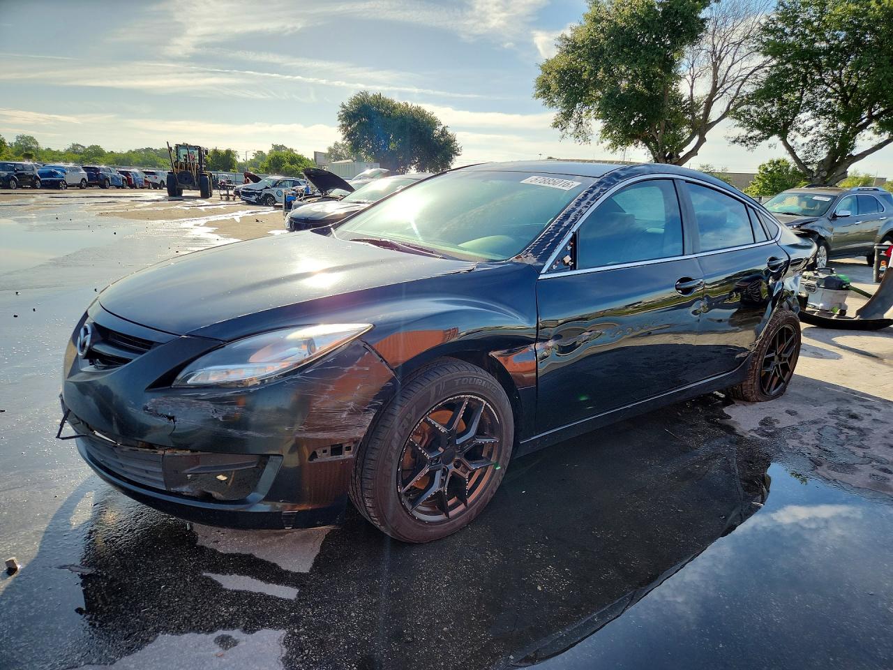 2011 Mazda 6 I Black vin: 1YVHZ8BH7B5M00082