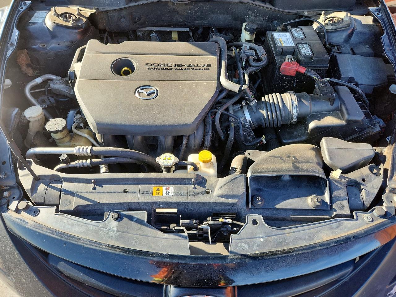 2011 Mazda 6 I Черный vin: 1YVHZ8BH7B5M00082