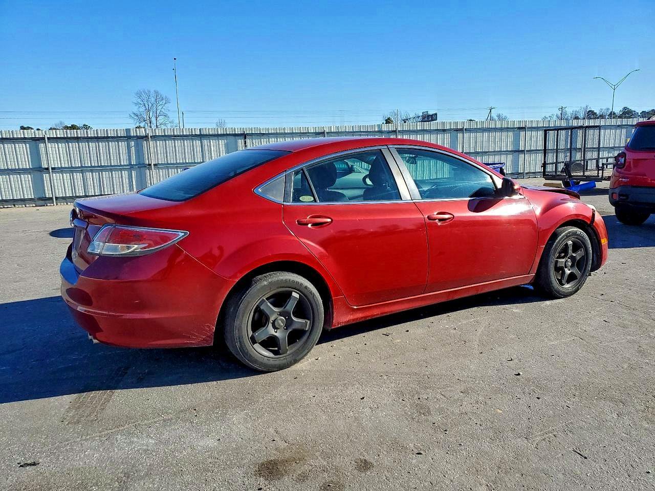 2011 Mazda 6 I Red vin: 1YVHZ8BH7B5M10210
