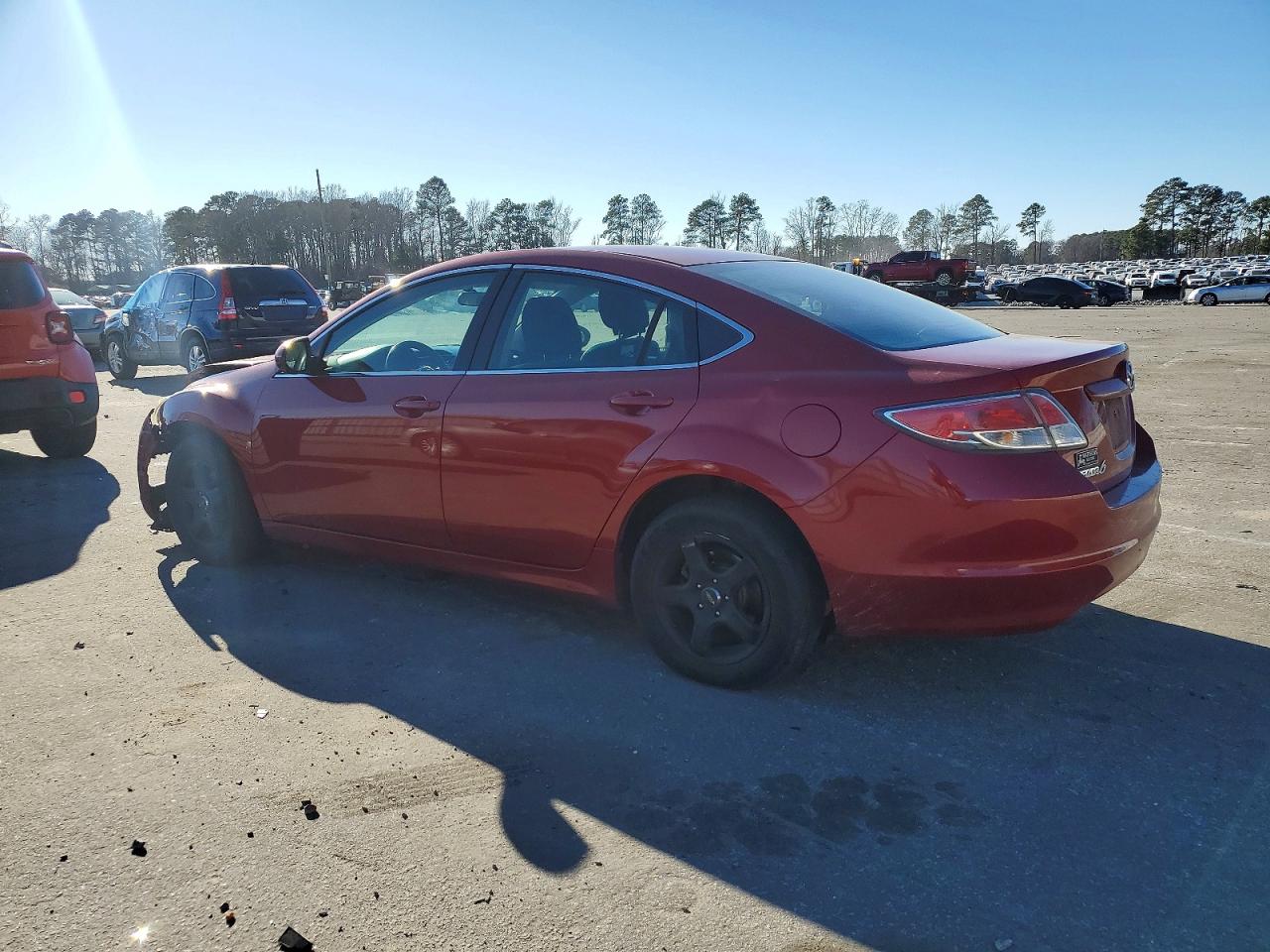 2011 Mazda 6 I Red vin: 1YVHZ8BH7B5M10210
