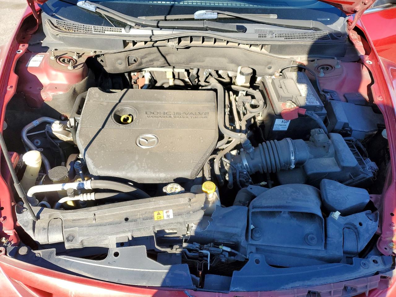2011 Mazda 6 I Red vin: 1YVHZ8BH7B5M10210