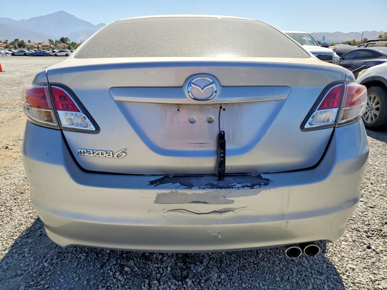 2011 Mazda 6 I Silver vin: 1YVHZ8BH7B5M28528