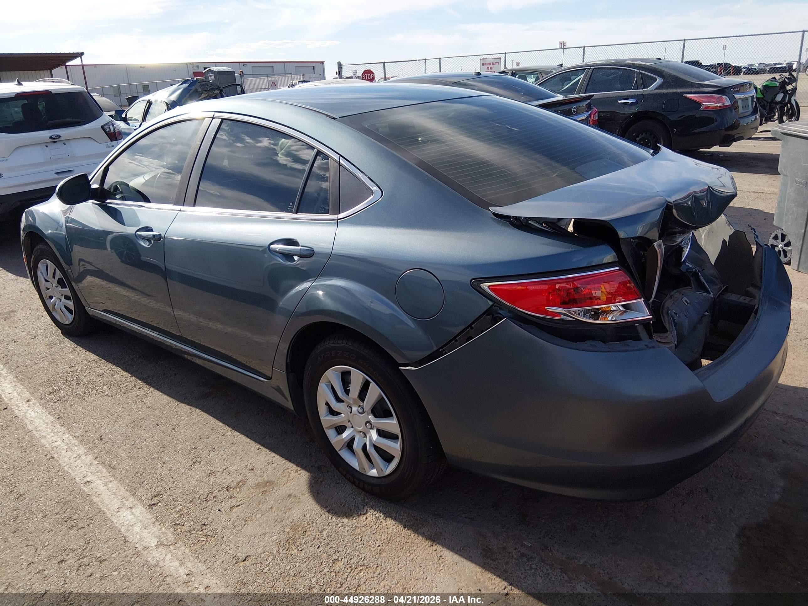 2012 Mazda Mazda6 I Sport Blue vin: 1YVHZ8BH7C5M12993