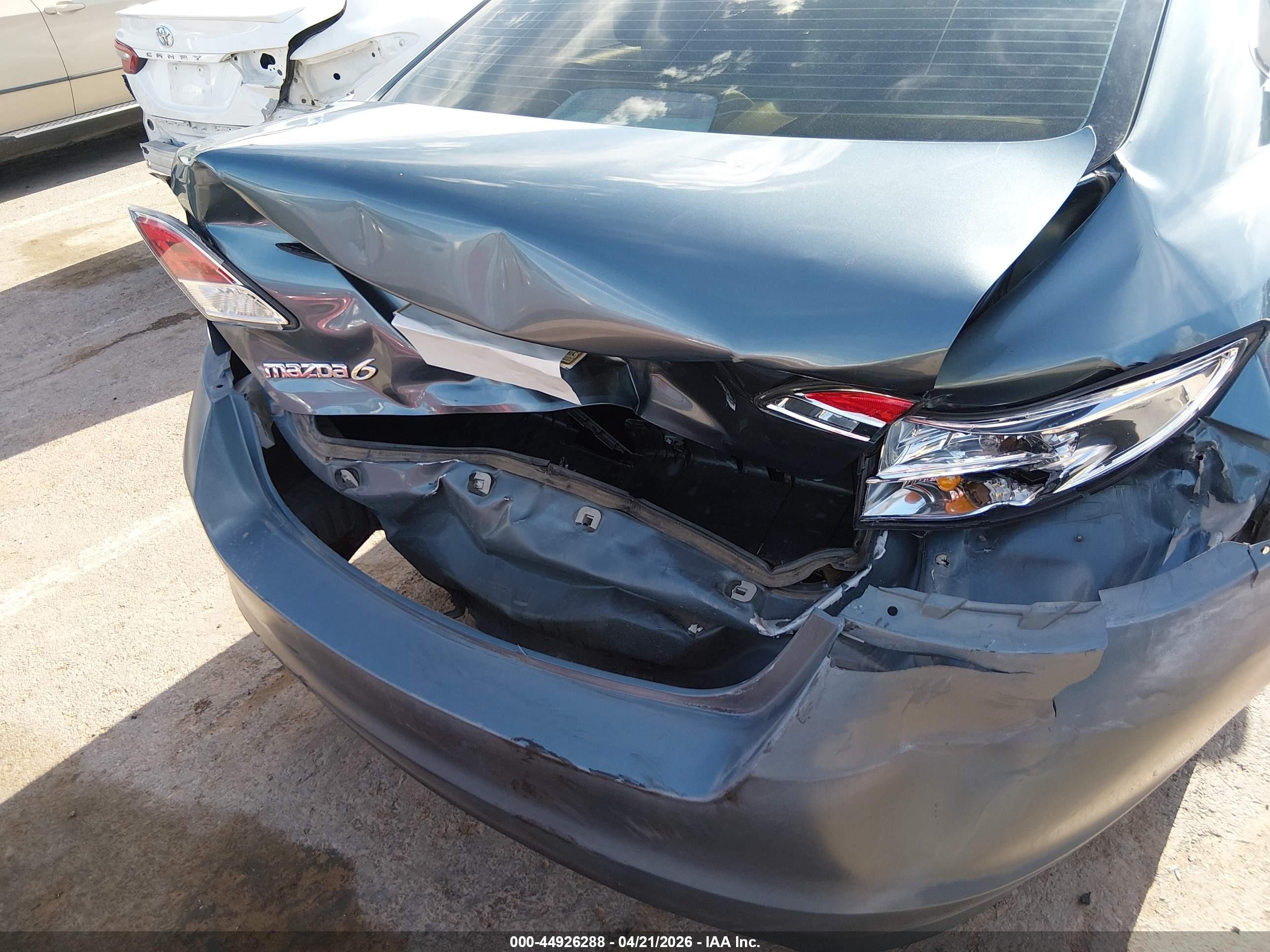 2012 Mazda Mazda6 I Sport Blue vin: 1YVHZ8BH7C5M12993