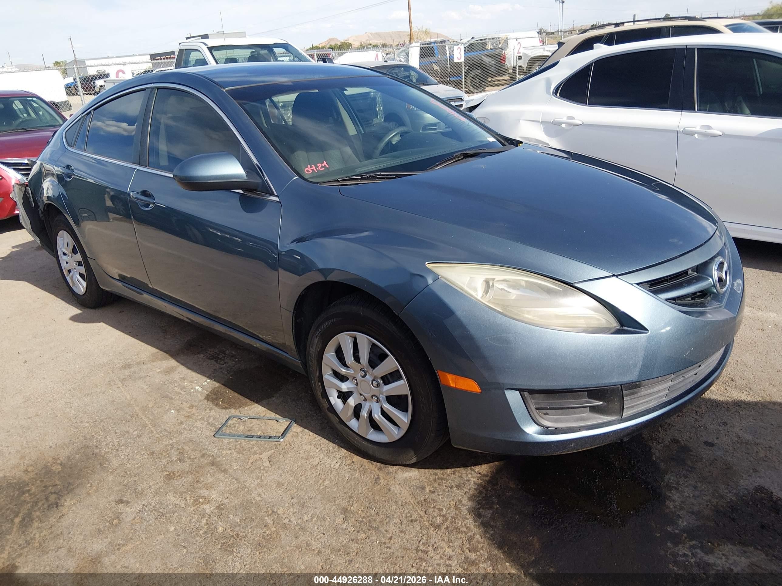 2012 Mazda Mazda6 I Sport Blue vin: 1YVHZ8BH7C5M12993