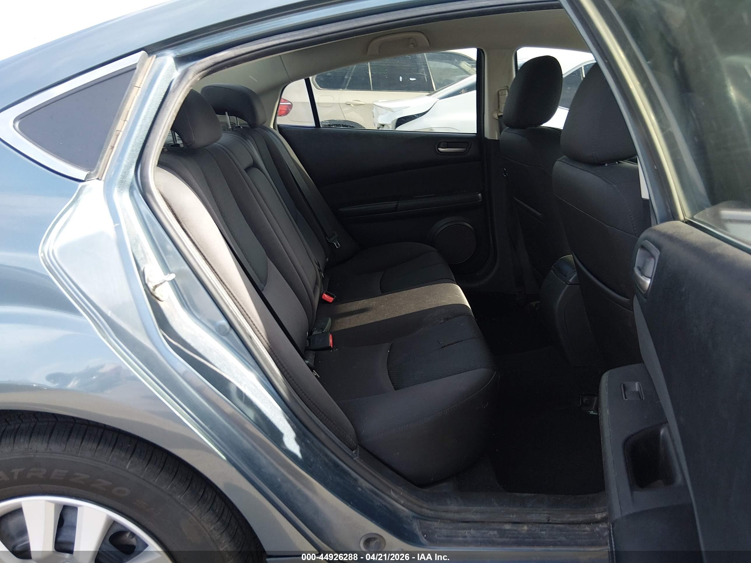 2012 Mazda Mazda6 I Sport Blue vin: 1YVHZ8BH7C5M12993