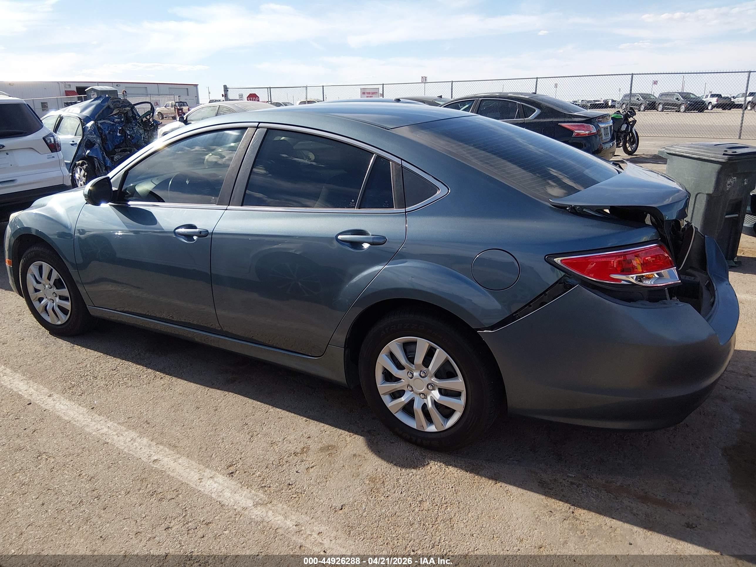 2012 Mazda Mazda6 I Sport Blue vin: 1YVHZ8BH7C5M12993