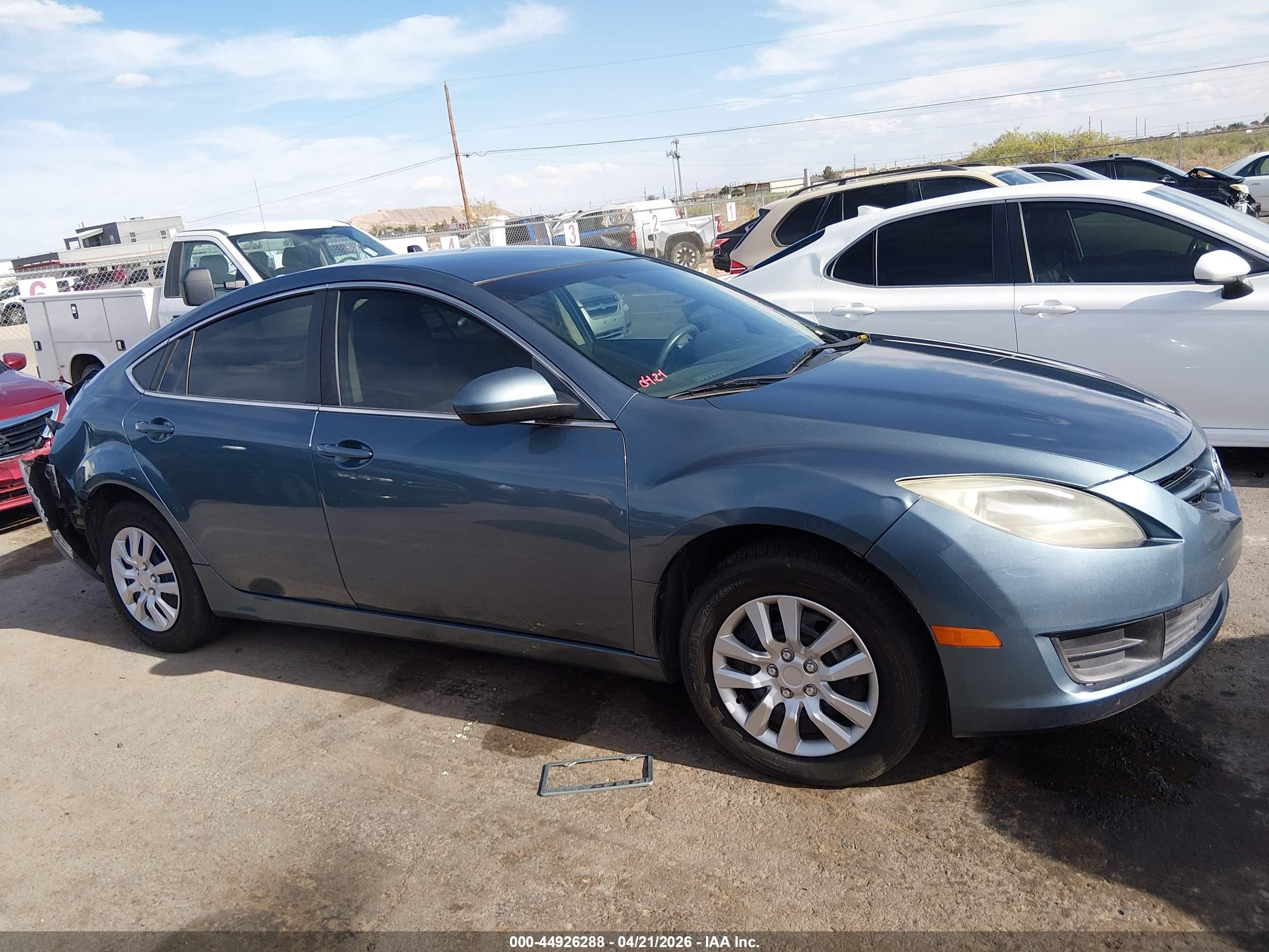 2012 Mazda Mazda6 I Sport Blue vin: 1YVHZ8BH7C5M12993