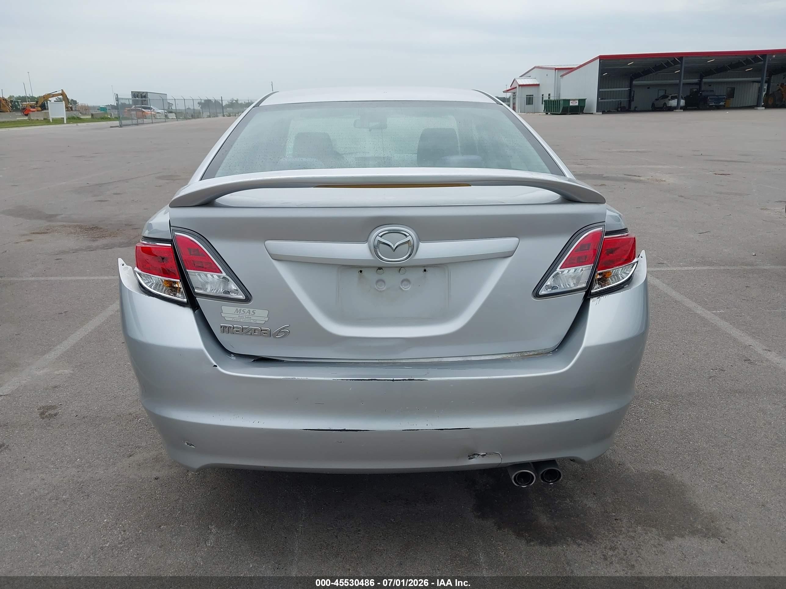 2012 Mazda Mazda6 I Sport Silver vin: 1YVHZ8BH7C5M29616