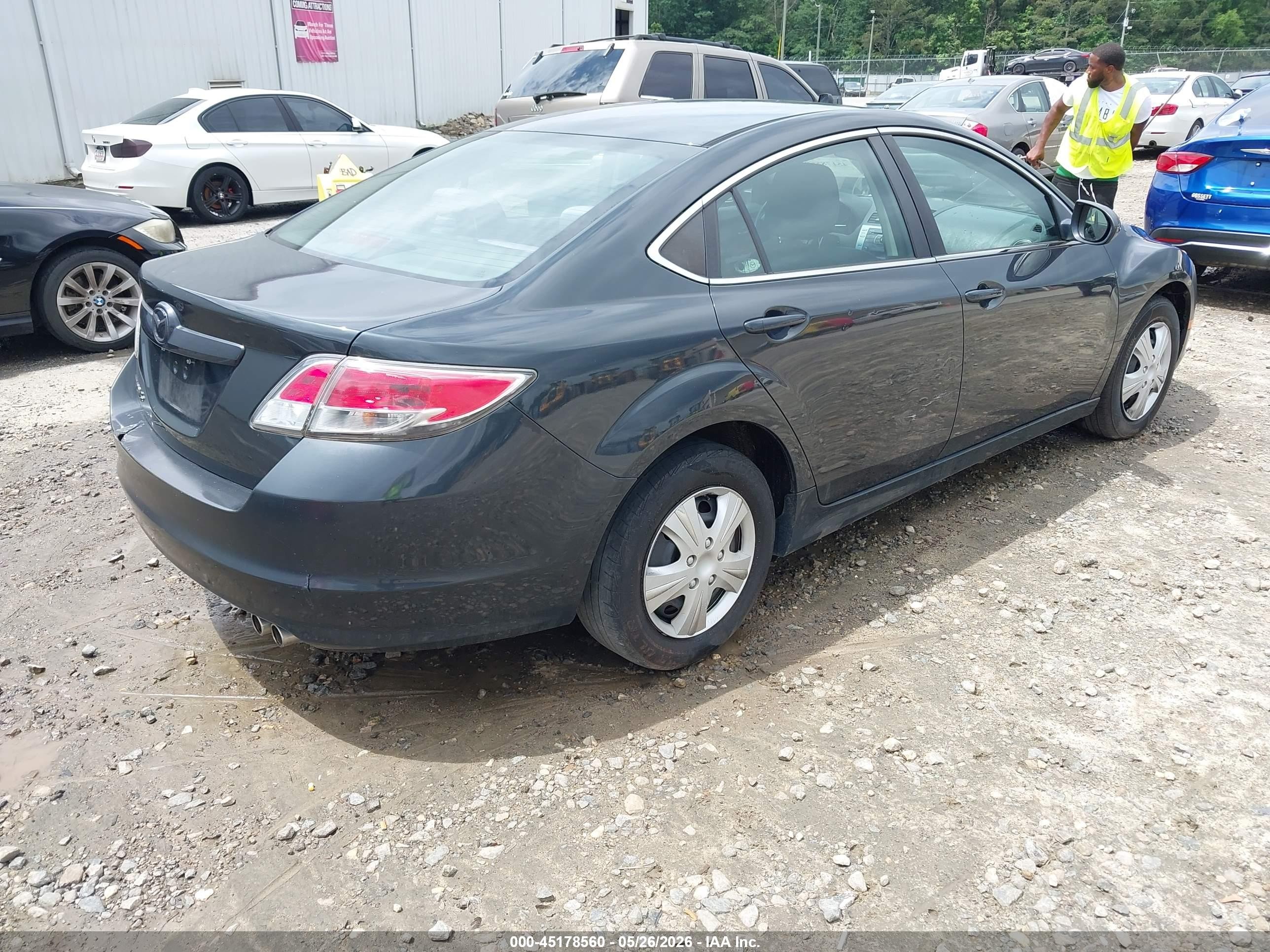2012 Mazda Mazda6 I Sport Black vin: 1YVHZ8BH7C5M30653