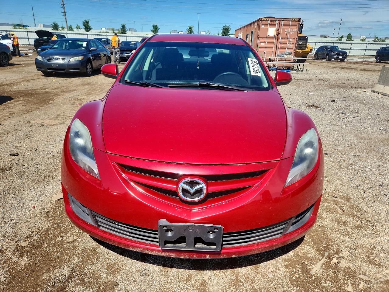 2013 Mazda 6 Sport Red vin: 1YVHZ8BH7D5M06306