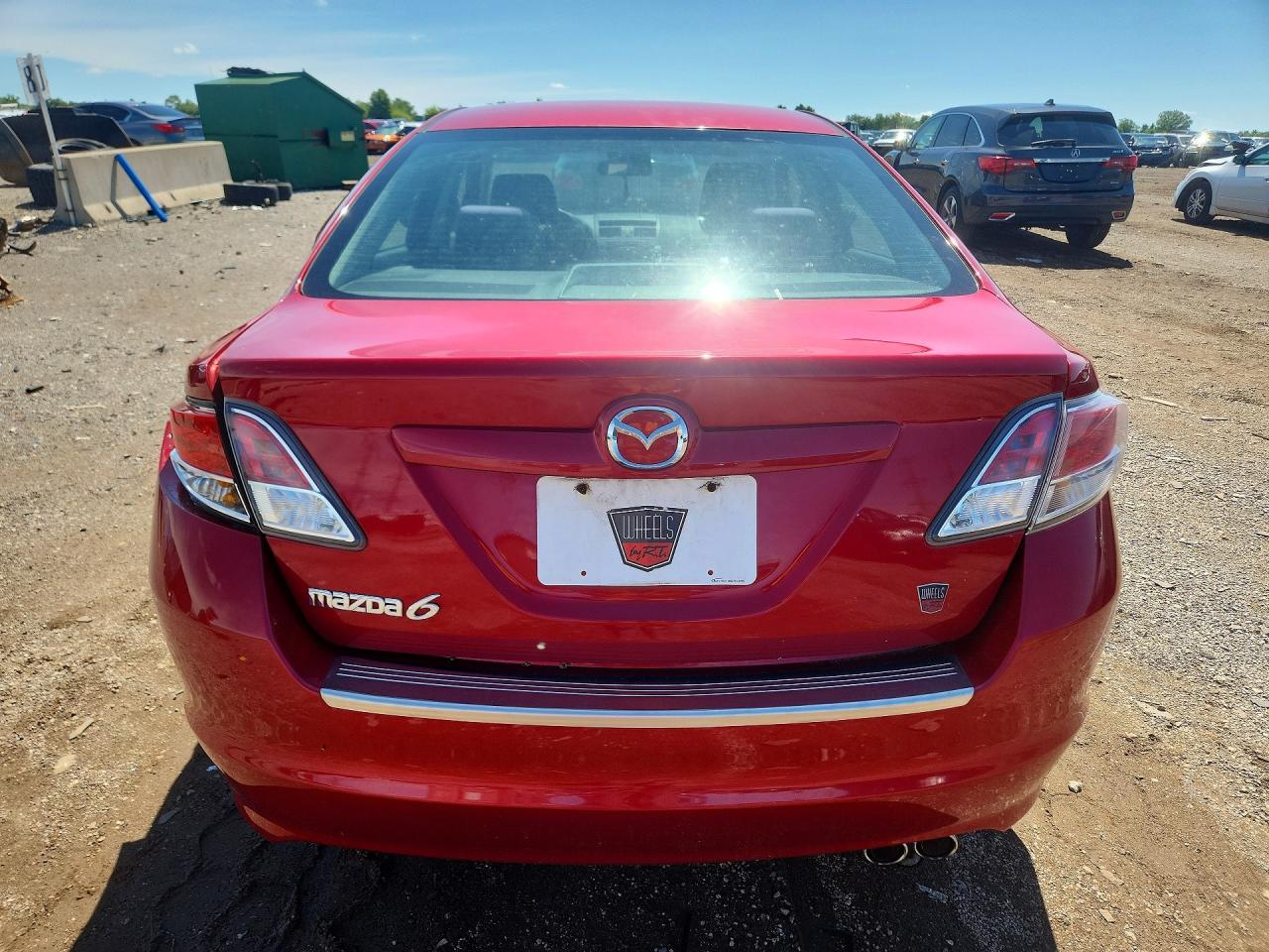 2013 Mazda 6 Sport Red vin: 1YVHZ8BH7D5M06306