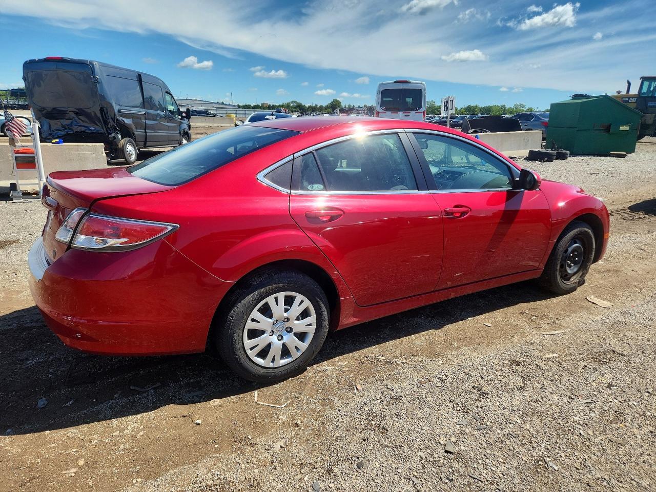 2013 Mazda 6 Sport Red vin: 1YVHZ8BH7D5M06306