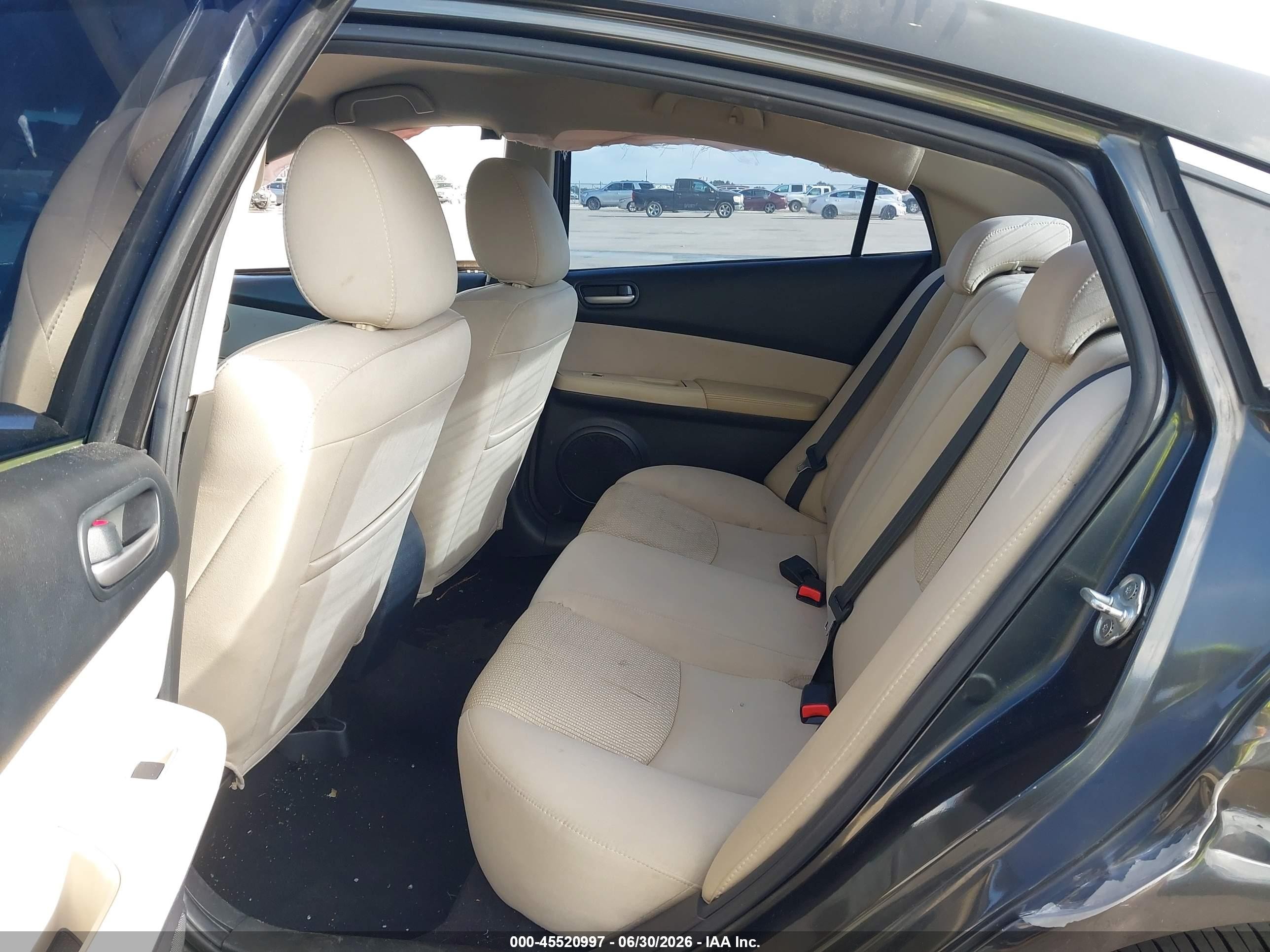 2013 Mazda Mazda6 I Sport Gray vin: 1YVHZ8BH7D5M07911