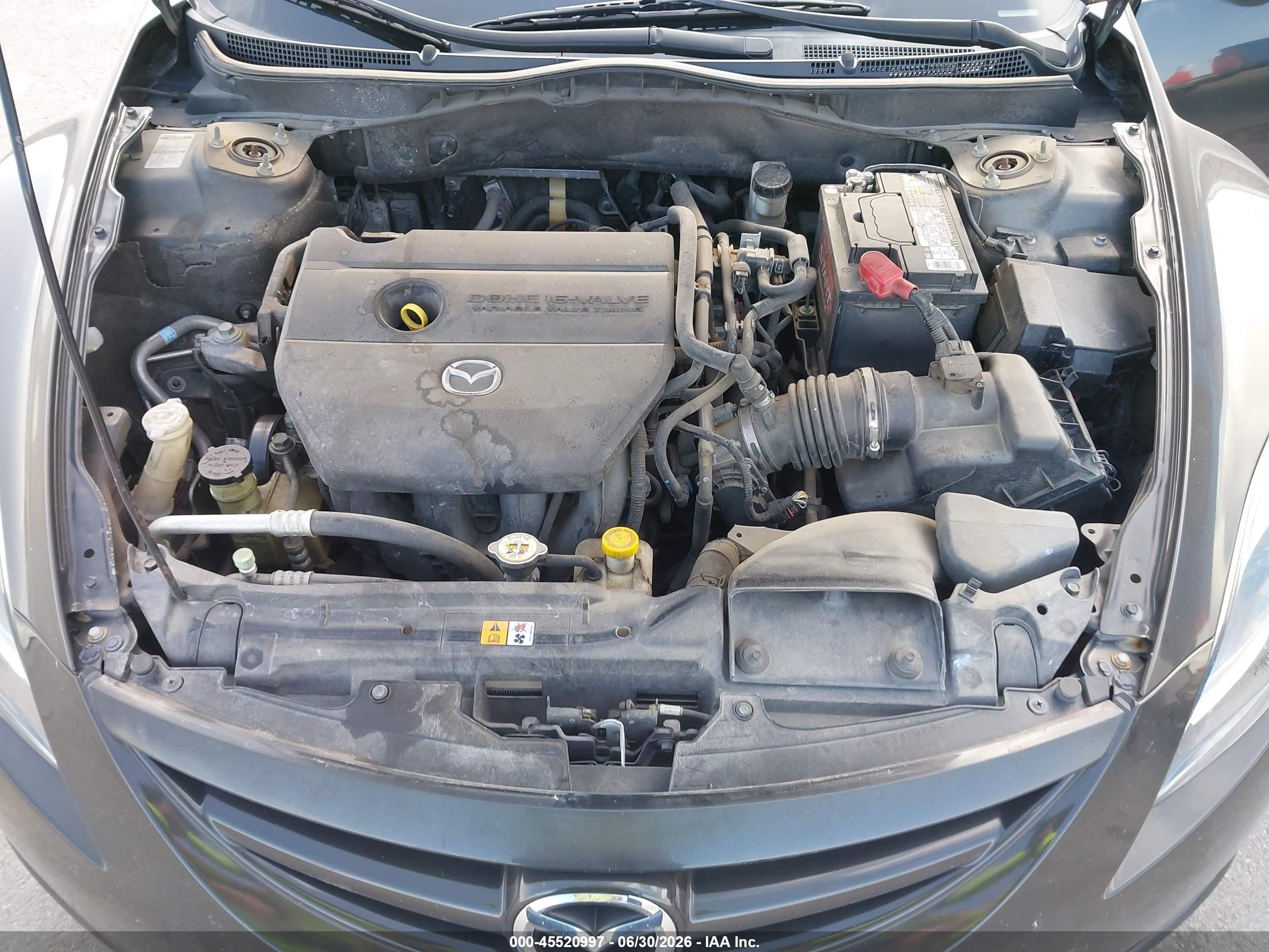 2013 Mazda Mazda6 I Sport Gray vin: 1YVHZ8BH7D5M07911