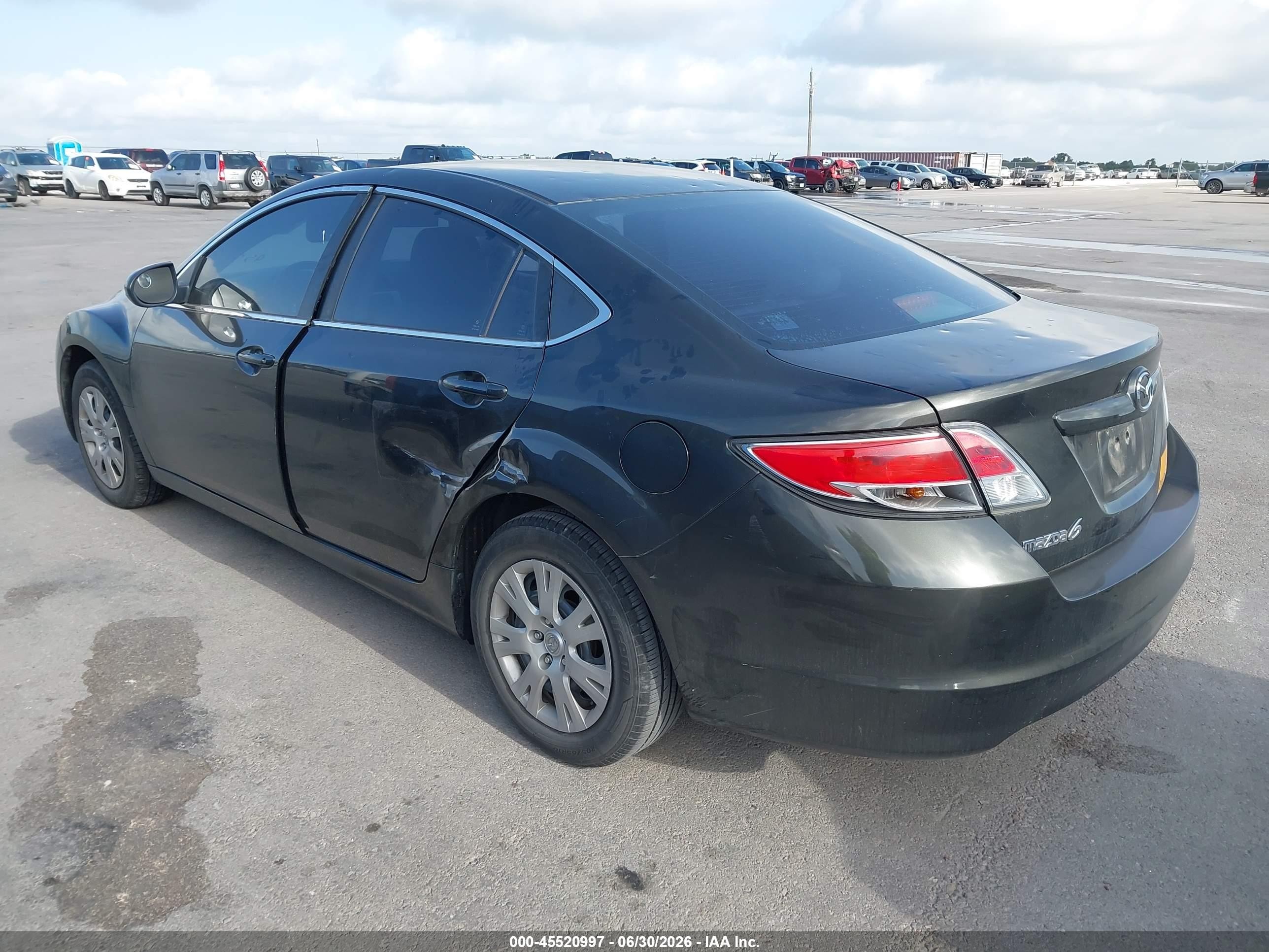 2013 Mazda Mazda6 I Sport Gray vin: 1YVHZ8BH7D5M07911