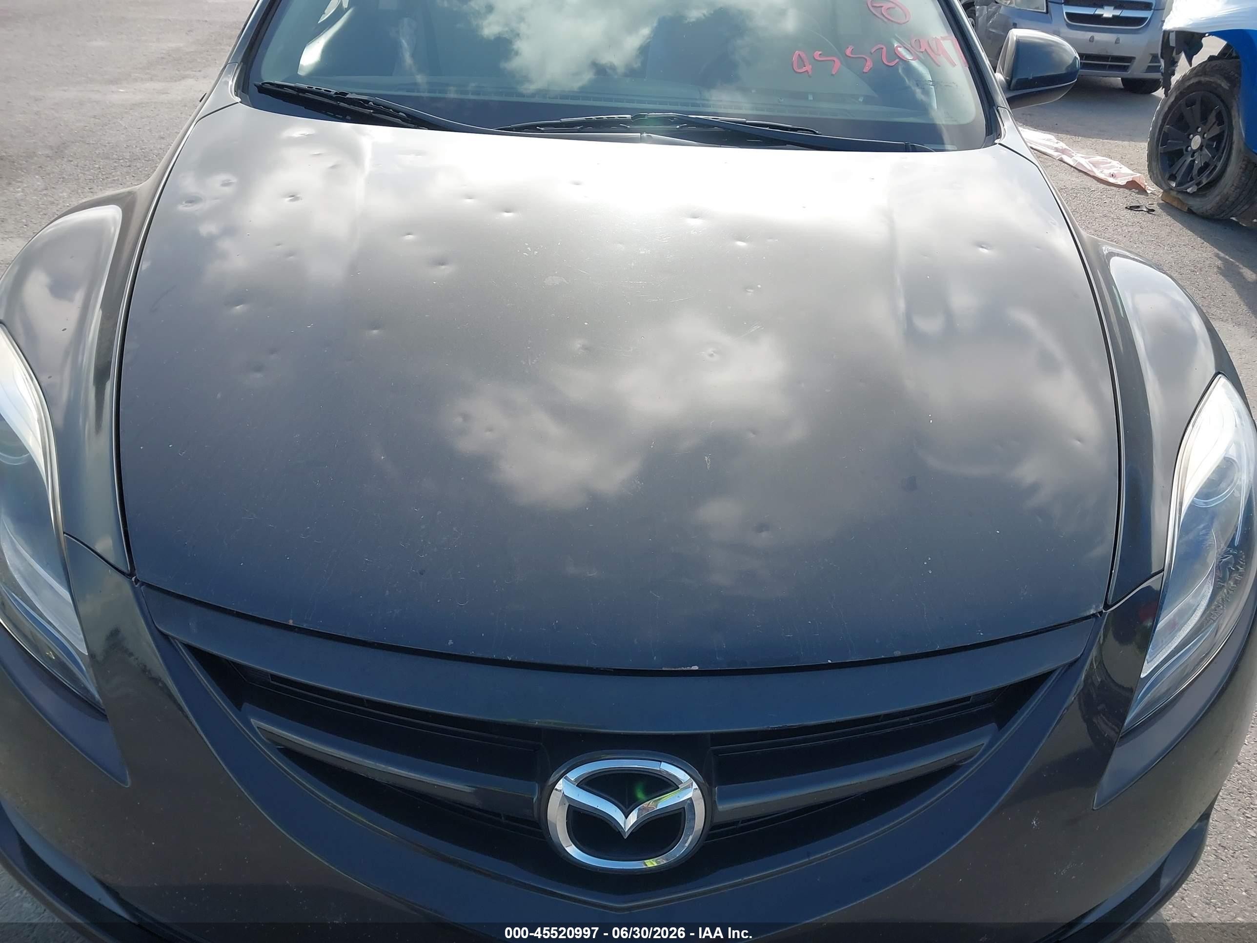 2013 Mazda Mazda6 I Sport Gray vin: 1YVHZ8BH7D5M07911