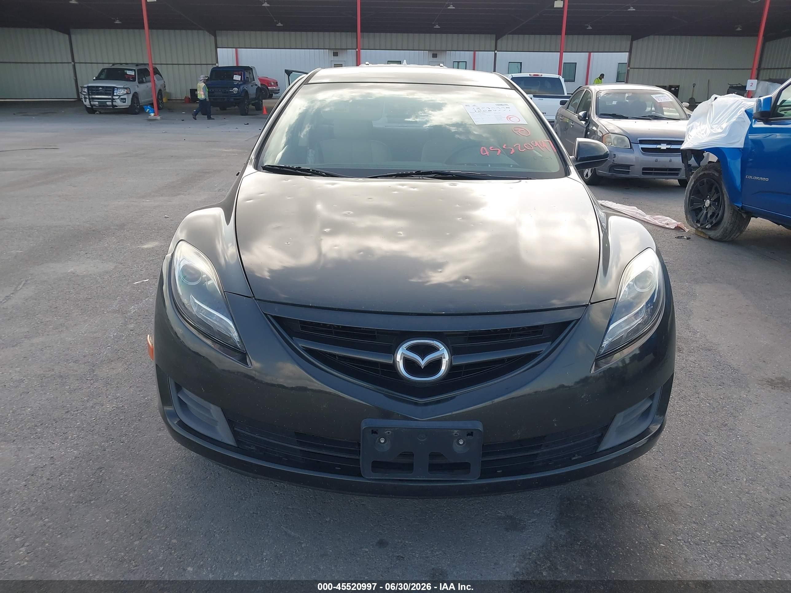 2013 Mazda Mazda6 I Sport Gray vin: 1YVHZ8BH7D5M07911