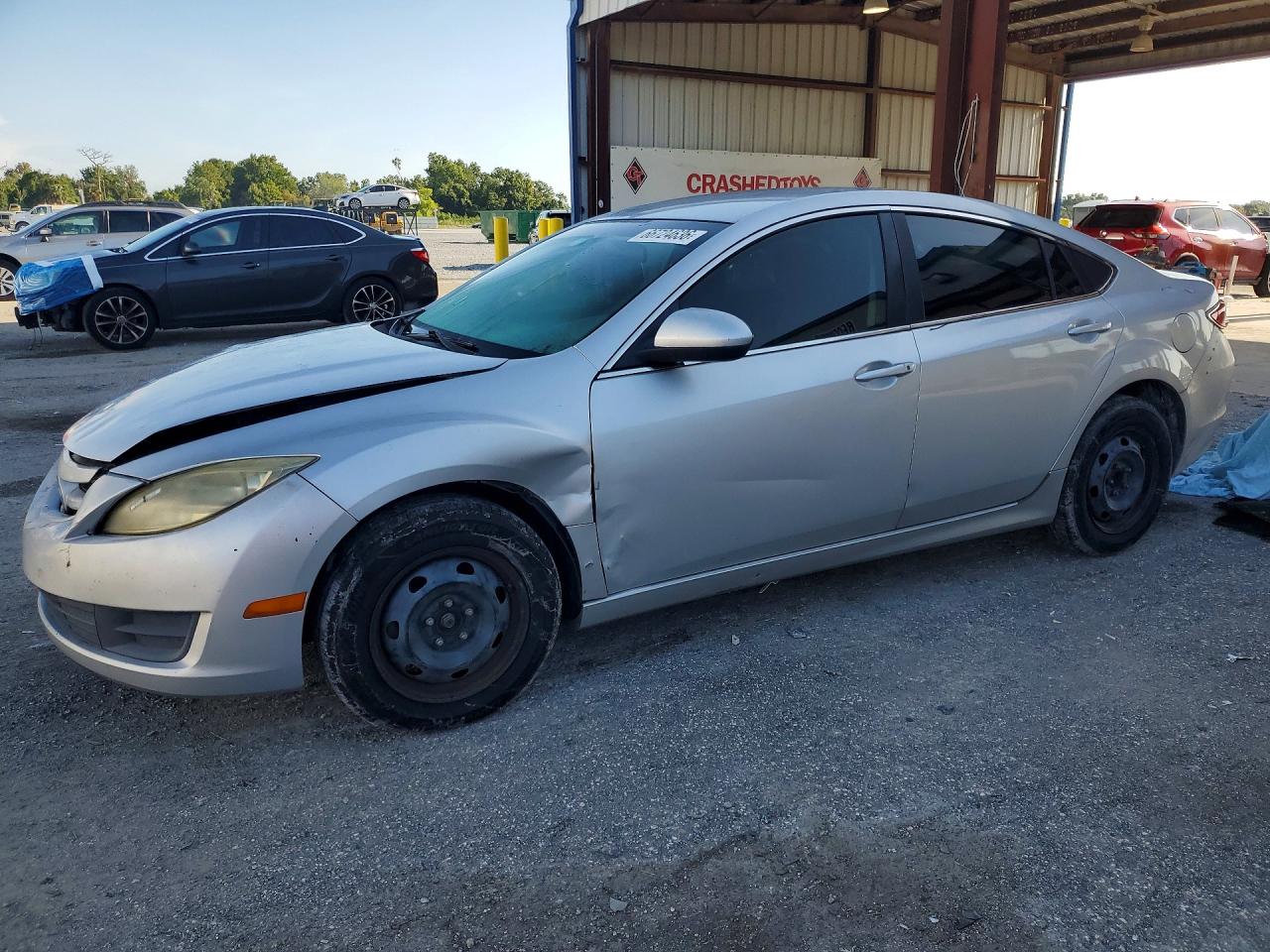 2010 Mazda 6 I Silver vin: 1YVHZ8BH8A5M04592