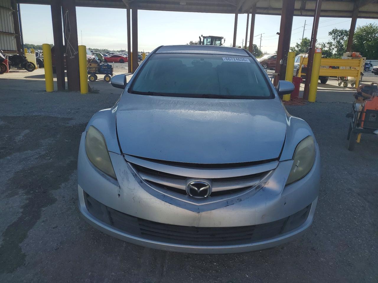 2010 Mazda 6 I Silver vin: 1YVHZ8BH8A5M04592