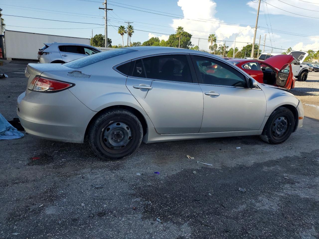2010 Mazda 6 I Silver vin: 1YVHZ8BH8A5M04592