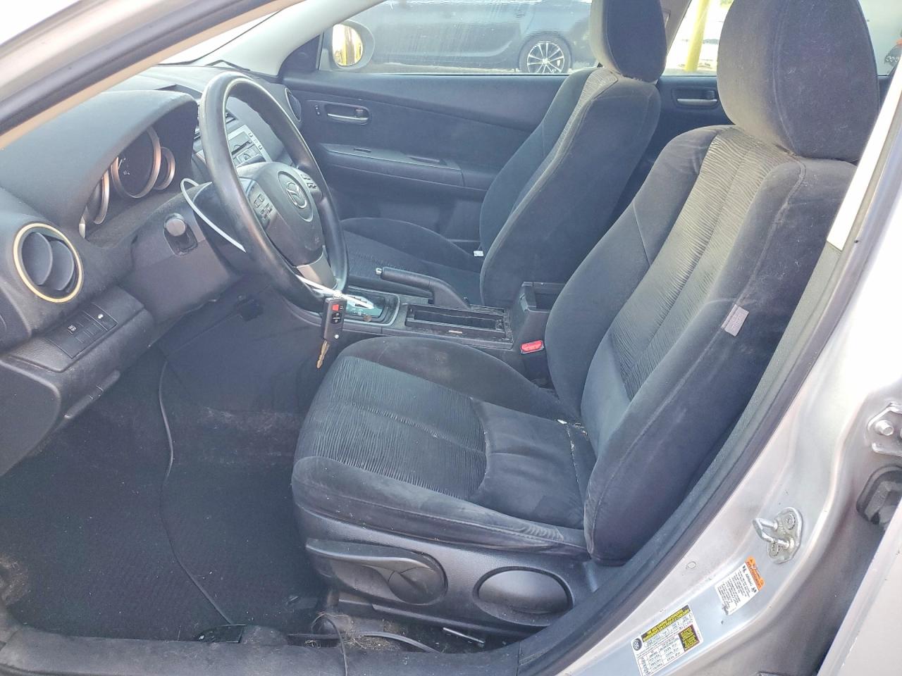 2010 Mazda 6 I Silver vin: 1YVHZ8BH8A5M04592