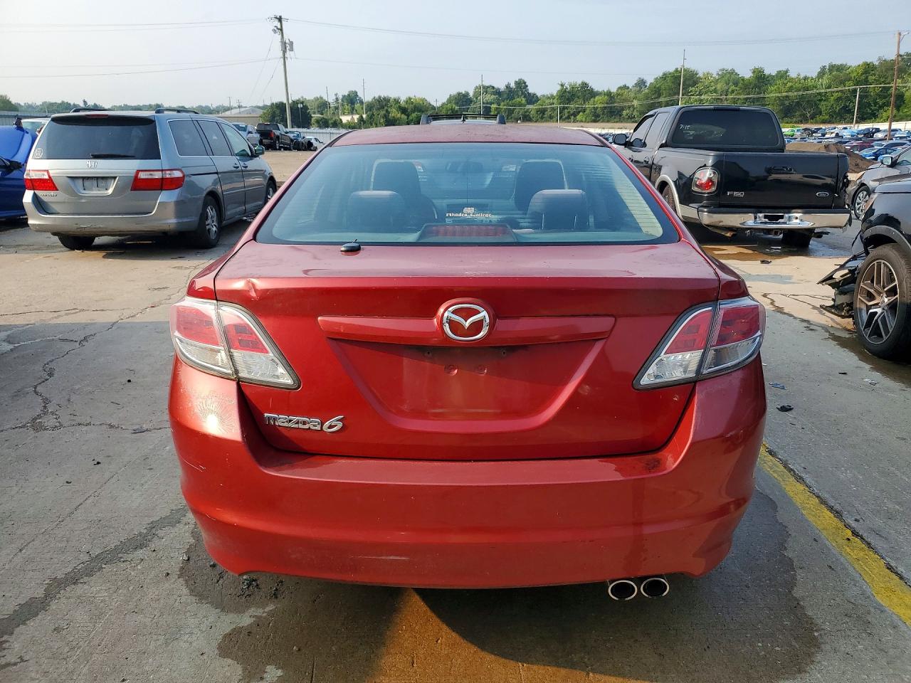 2010 Mazda 6 I Red vin: 1YVHZ8BH8A5M46731