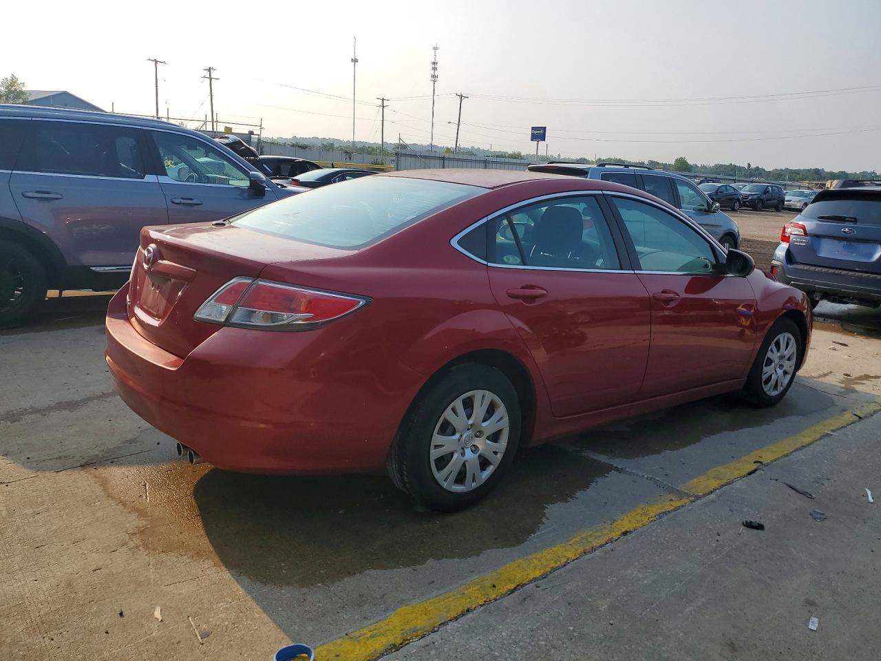 2010 Mazda 6 I Red vin: 1YVHZ8BH8A5M46731