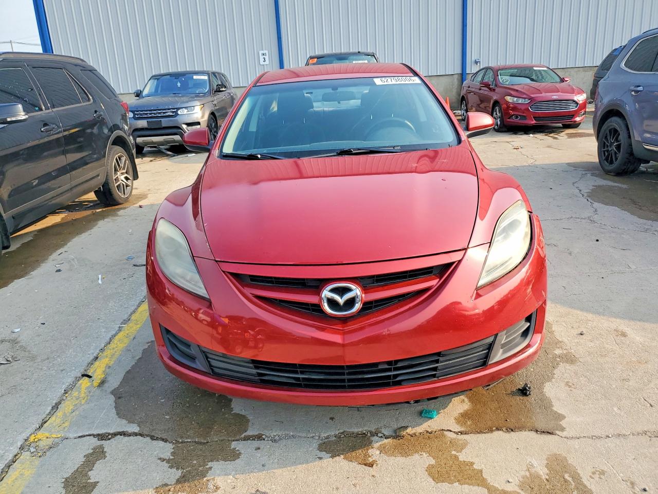 2010 Mazda 6 I Red vin: 1YVHZ8BH8A5M46731