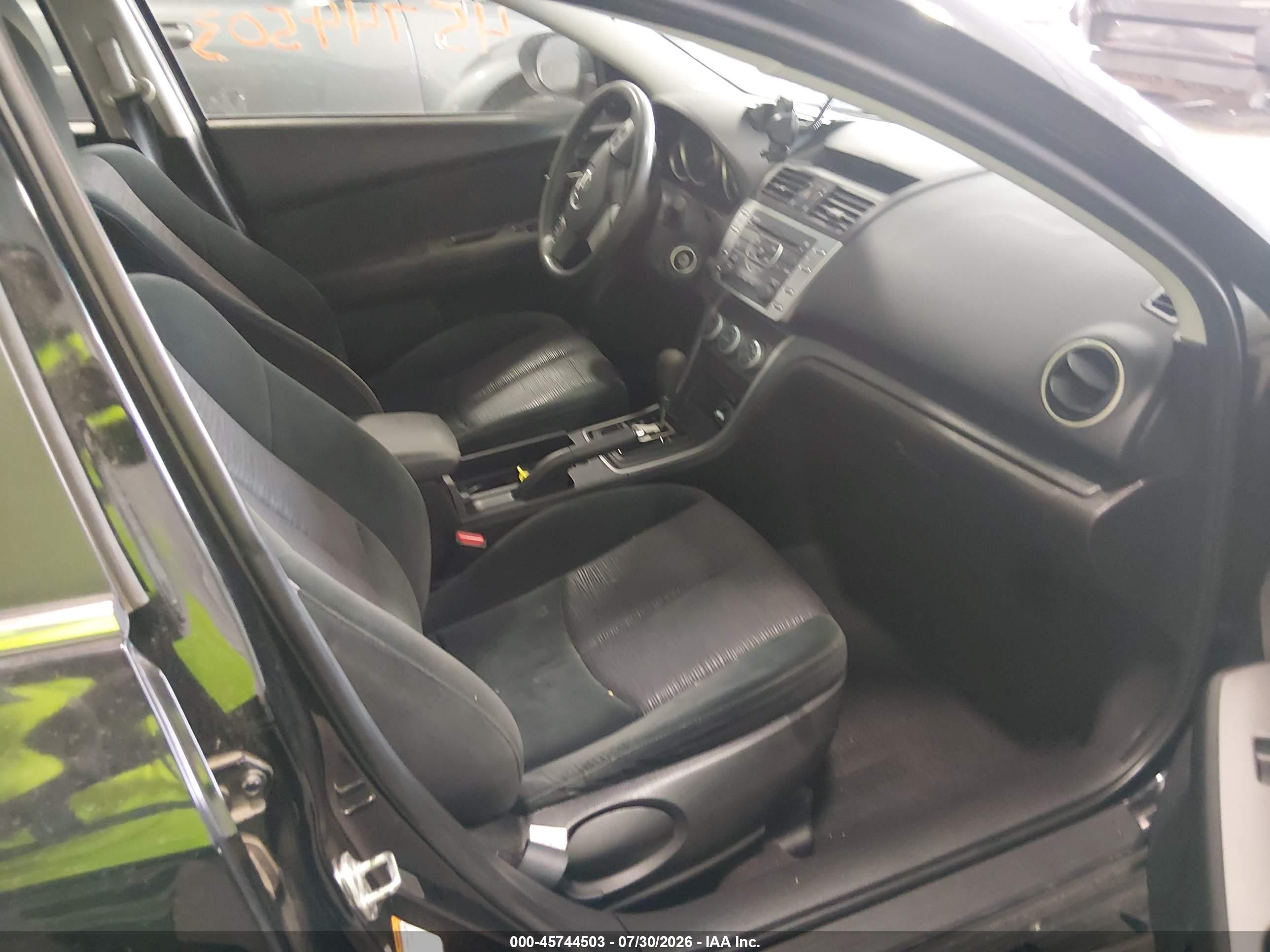 2010 Mazda Mazda6 I Sport Black vin: 1YVHZ8BH8A5M50553