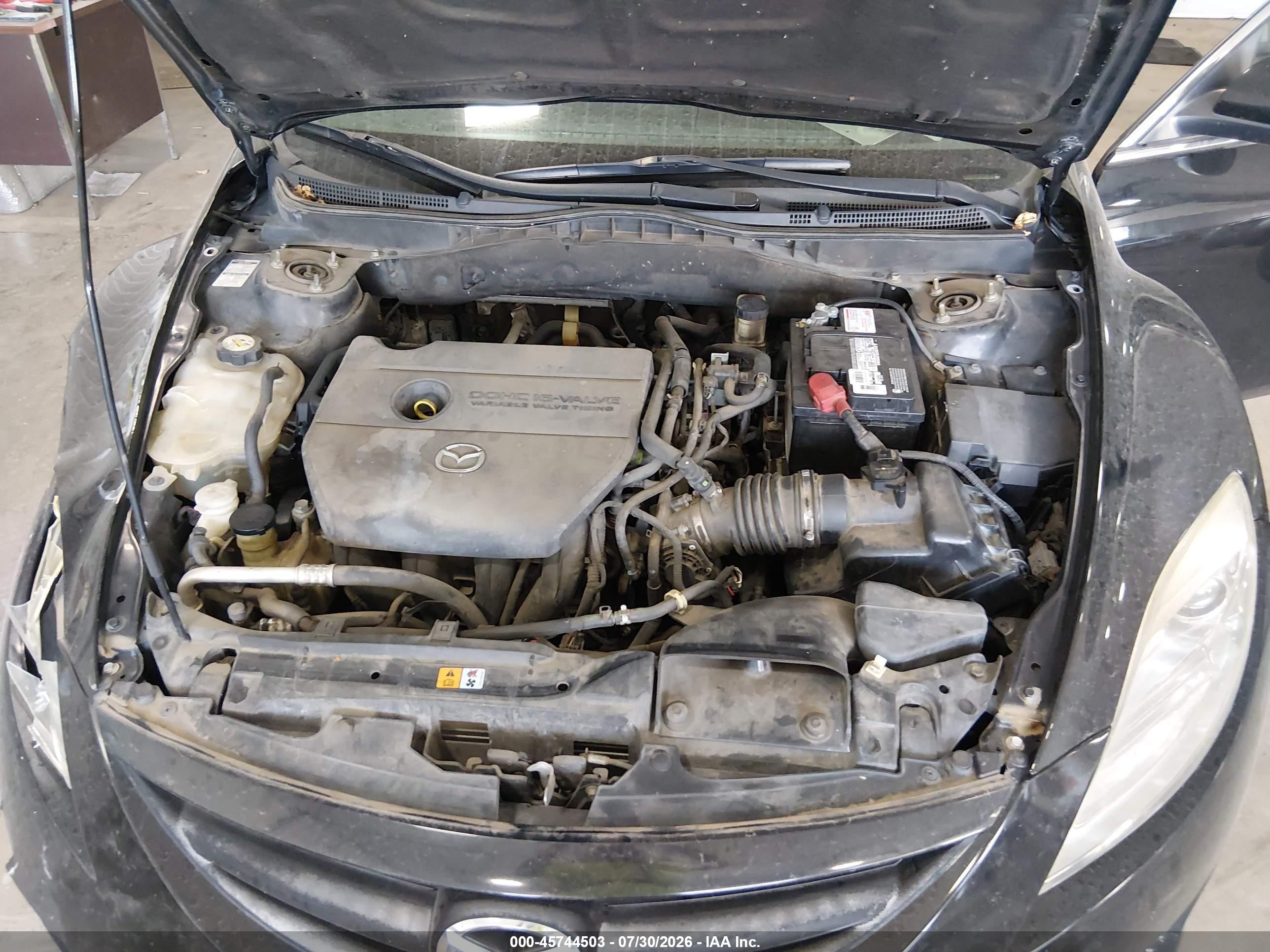 2010 Mazda Mazda6 I Sport Black vin: 1YVHZ8BH8A5M50553