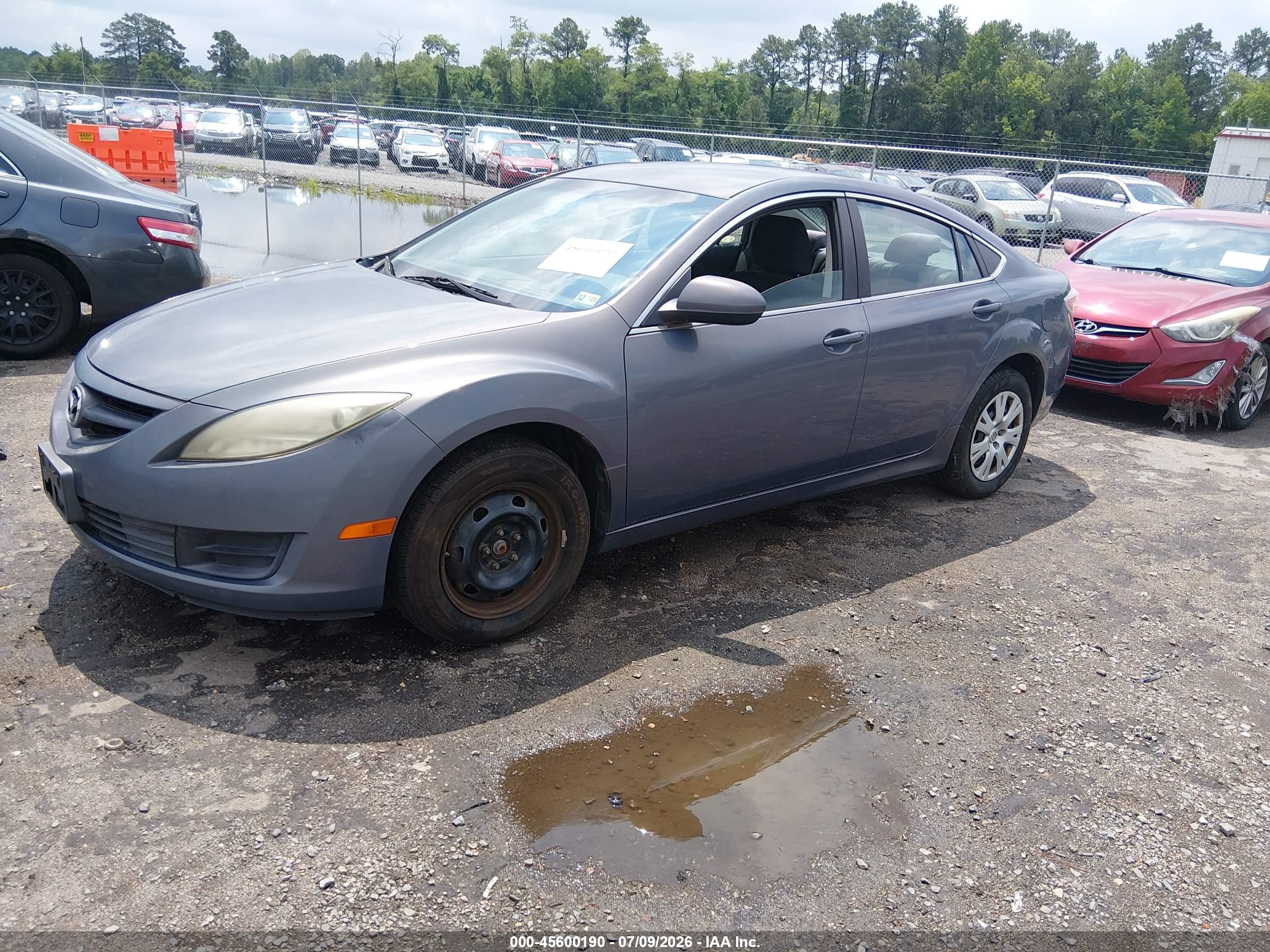 2010 Mazda Mazda6 I Sport Gray vin: 1YVHZ8BH8A5M53257