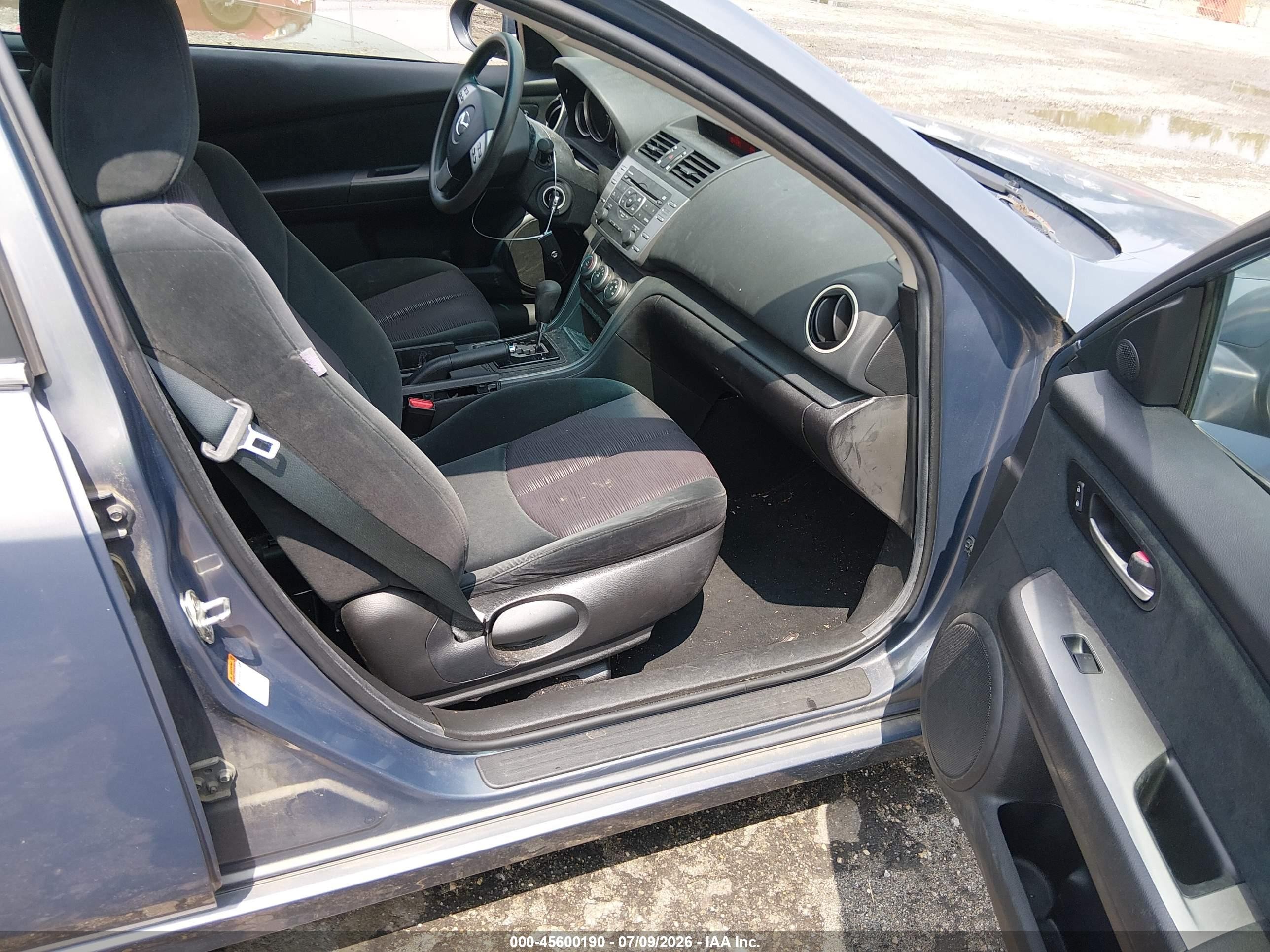 2010 Mazda Mazda6 I Sport Gray vin: 1YVHZ8BH8A5M53257