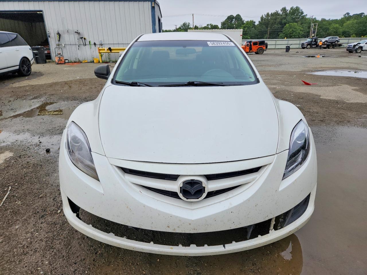 2011 Mazda 6 I Белый vin: 1YVHZ8BH8B5M00253