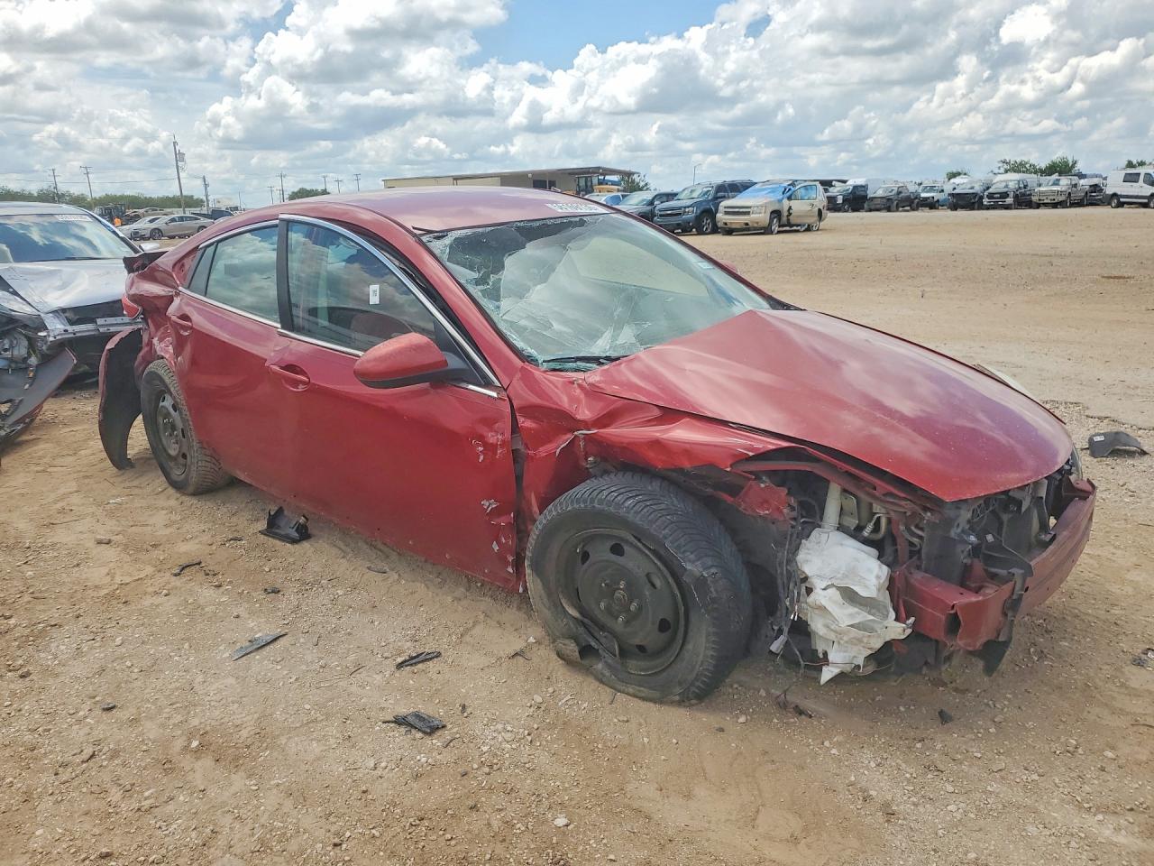 2011 Mazda 6 I Red vin: 1YVHZ8BH8B5M14962