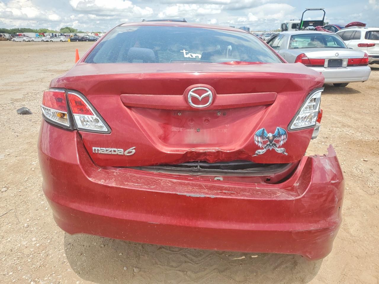 2011 Mazda 6 I Red vin: 1YVHZ8BH8B5M14962