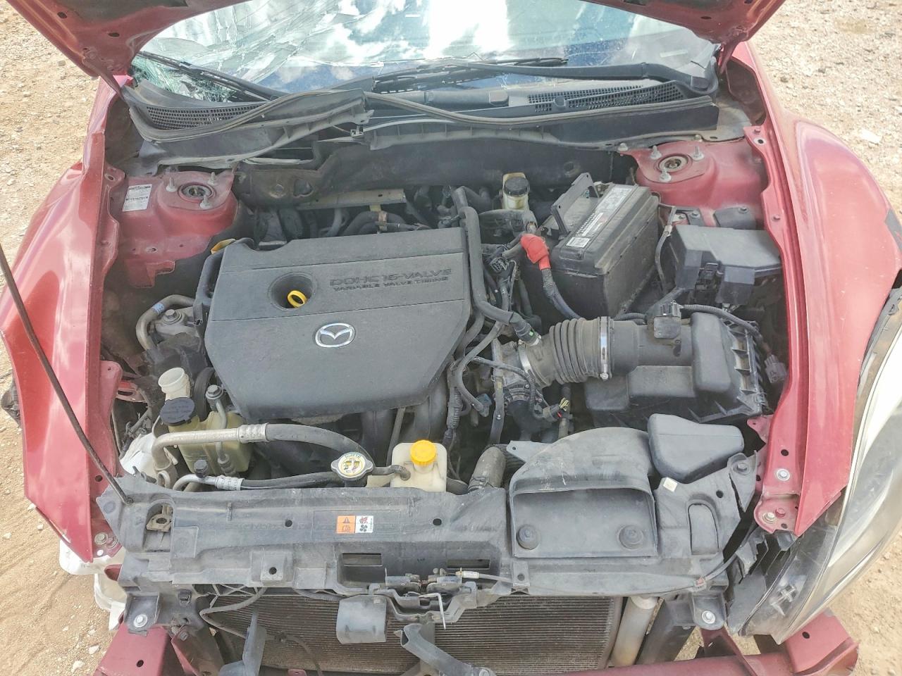 2011 Mazda 6 I Red vin: 1YVHZ8BH8B5M14962