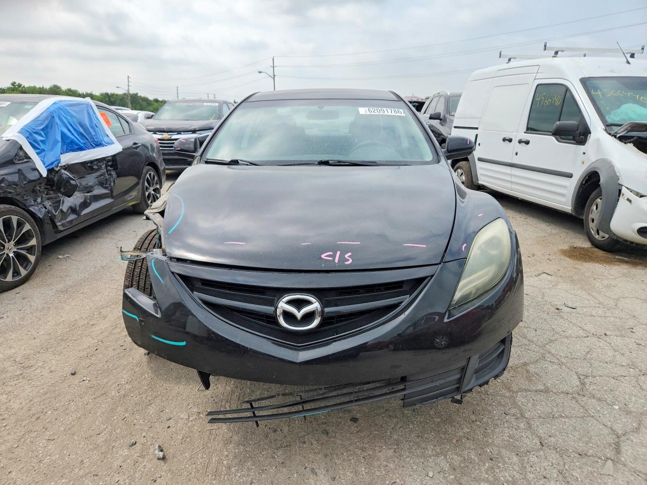 2011 Mazda 6 I Black vin: 1YVHZ8BH8B5M20793