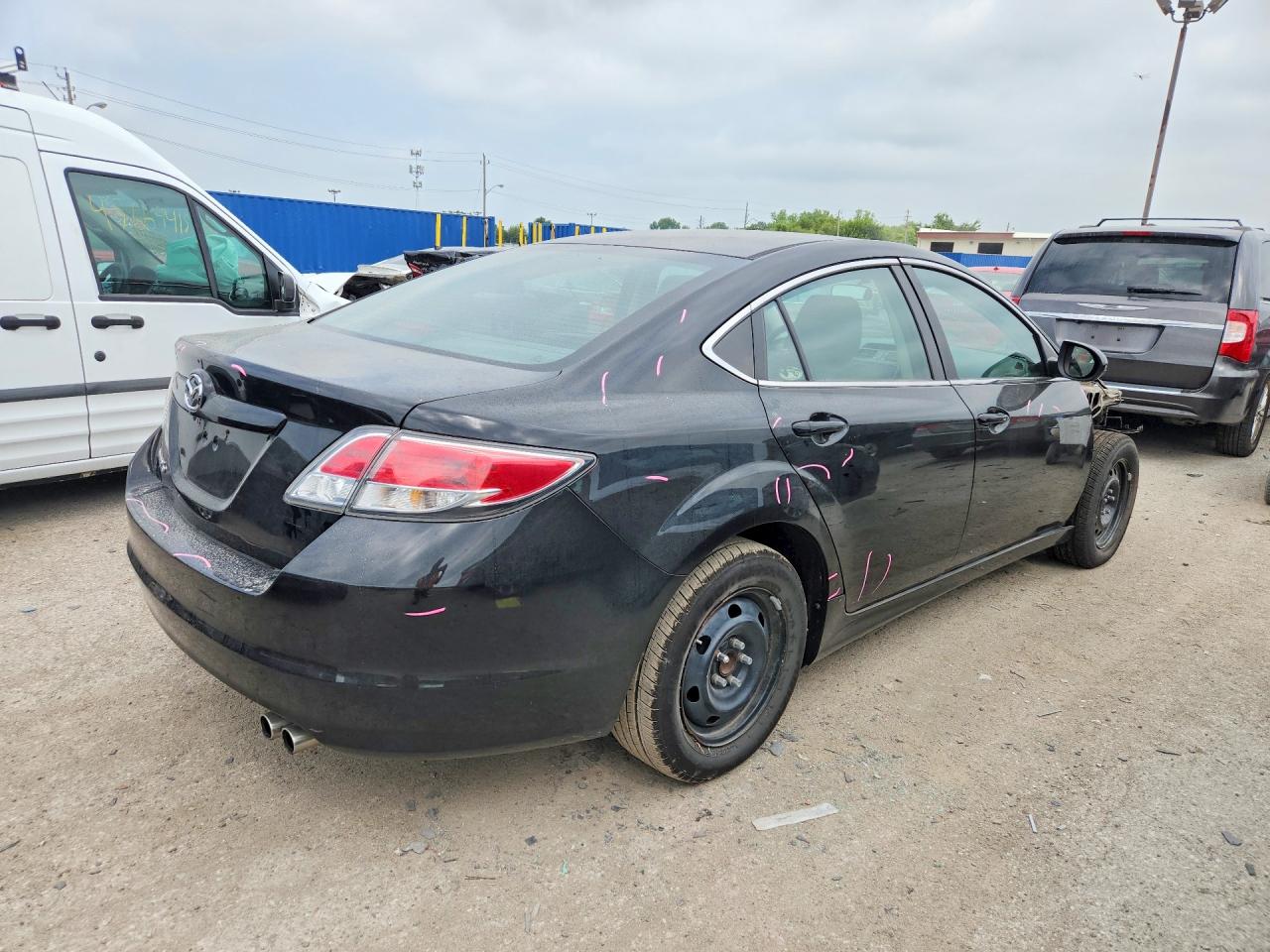 2011 Mazda 6 I Black vin: 1YVHZ8BH8B5M20793