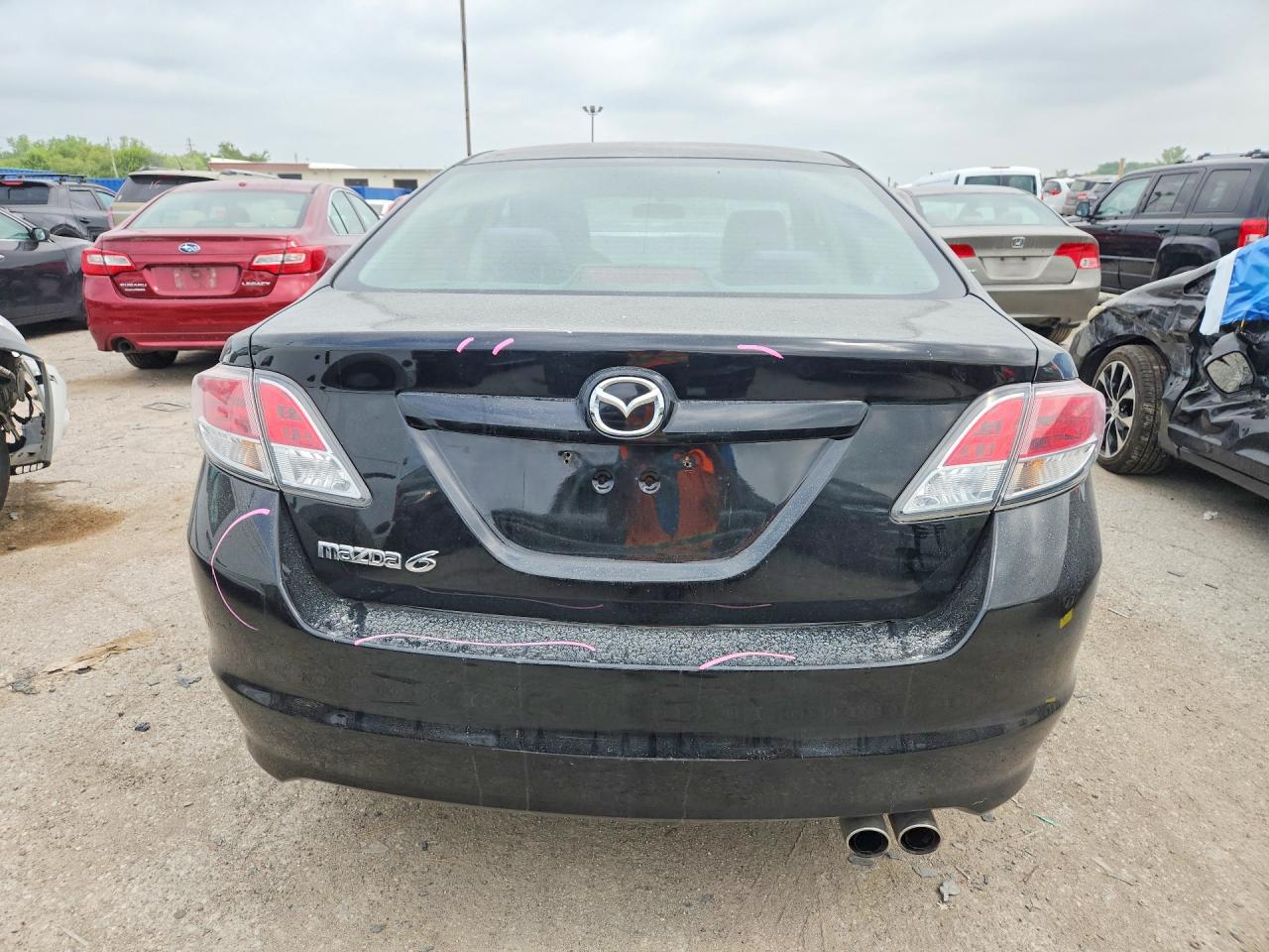 2011 Mazda 6 I Black vin: 1YVHZ8BH8B5M20793
