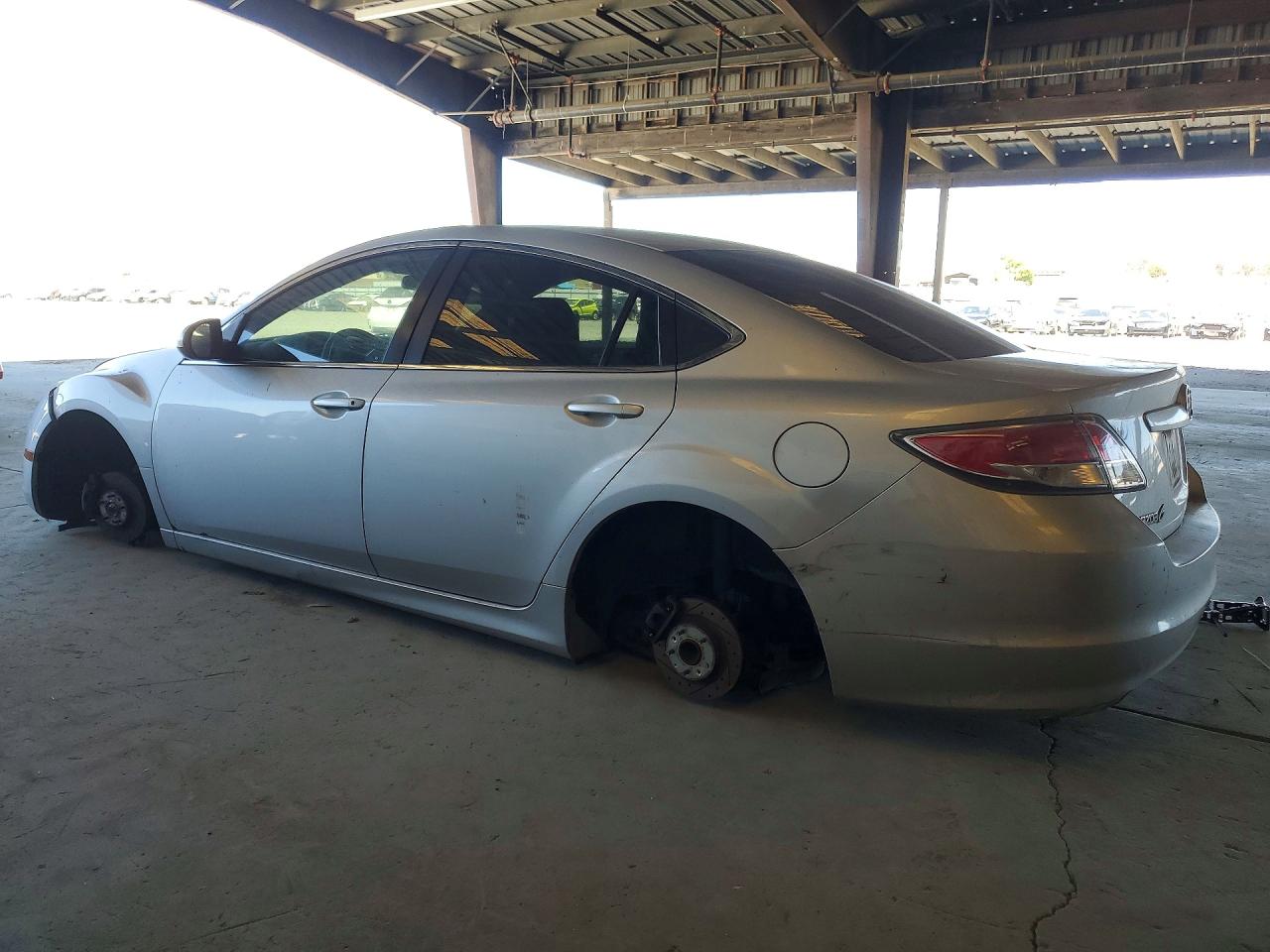 2011 Mazda 6 I Silver vin: 1YVHZ8BH8B5M24388