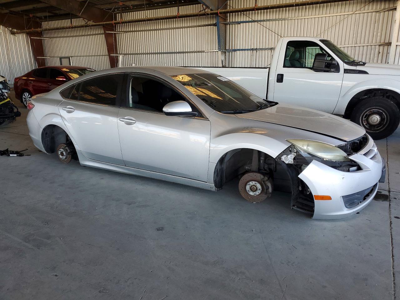 2011 Mazda 6 I Silver vin: 1YVHZ8BH8B5M24388