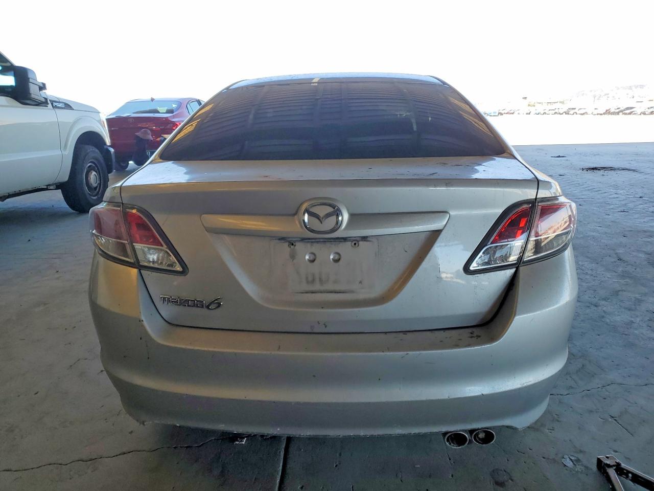 2011 Mazda 6 I Silver vin: 1YVHZ8BH8B5M24388